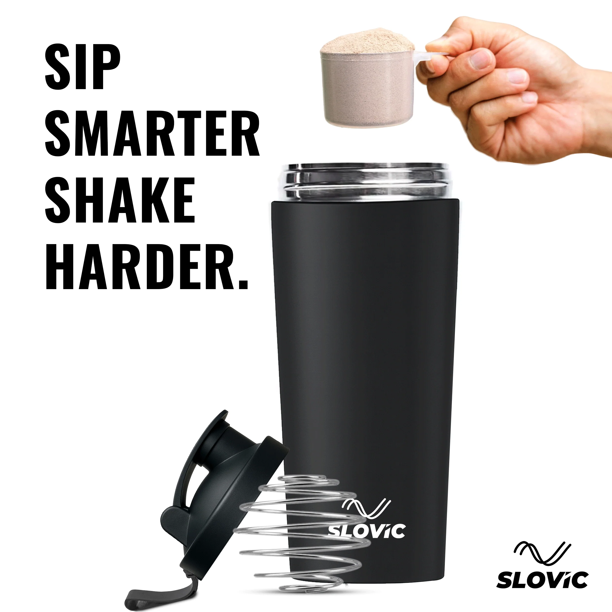 SLOVIC Steel Shaker for Gym - 750 ML - Image 4