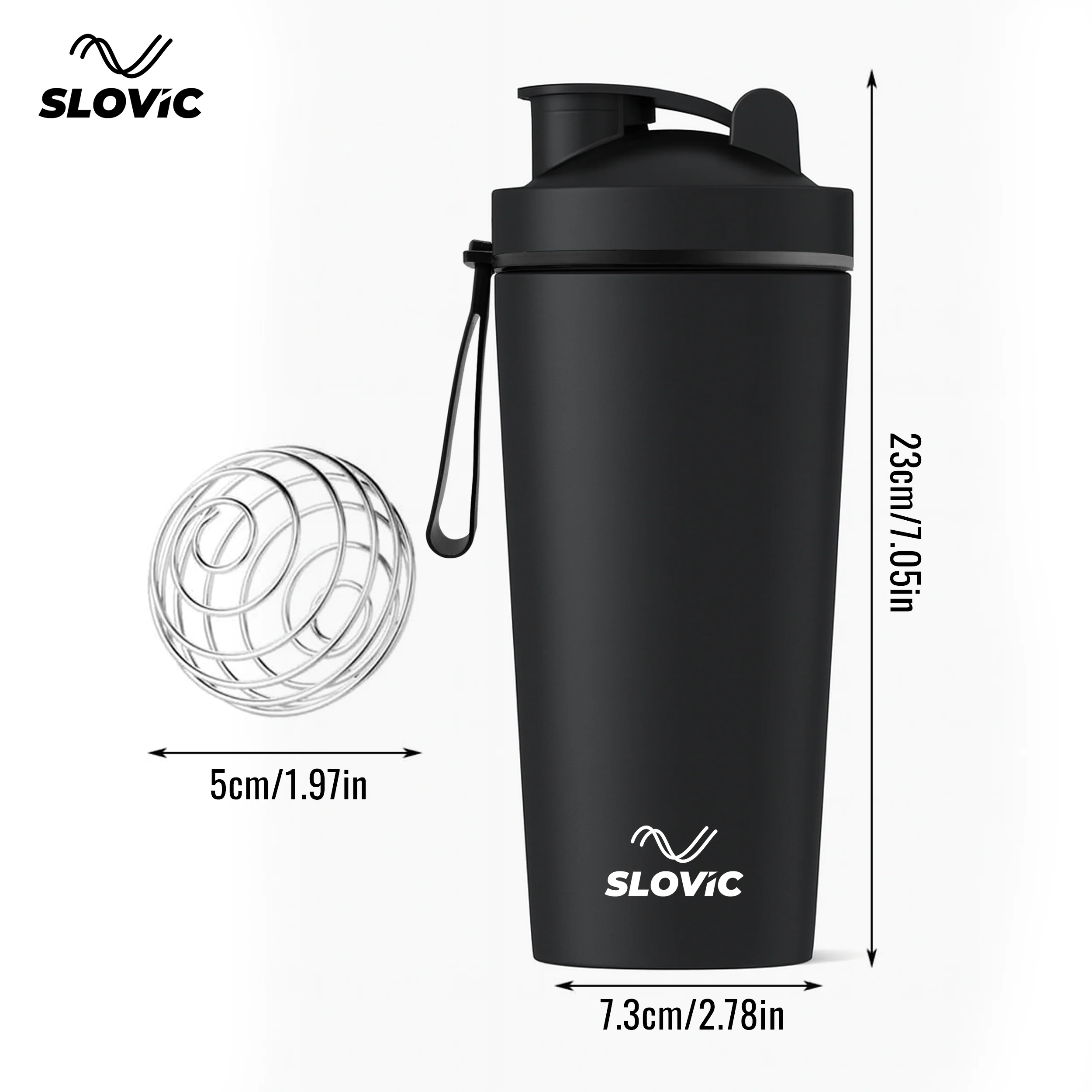 SLOVIC Steel Shaker for Gym - 750 ML - Image 6