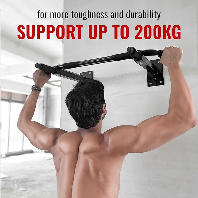 Slovic Wall Mount Pull-Up Bar- 200 Kg - Image 6