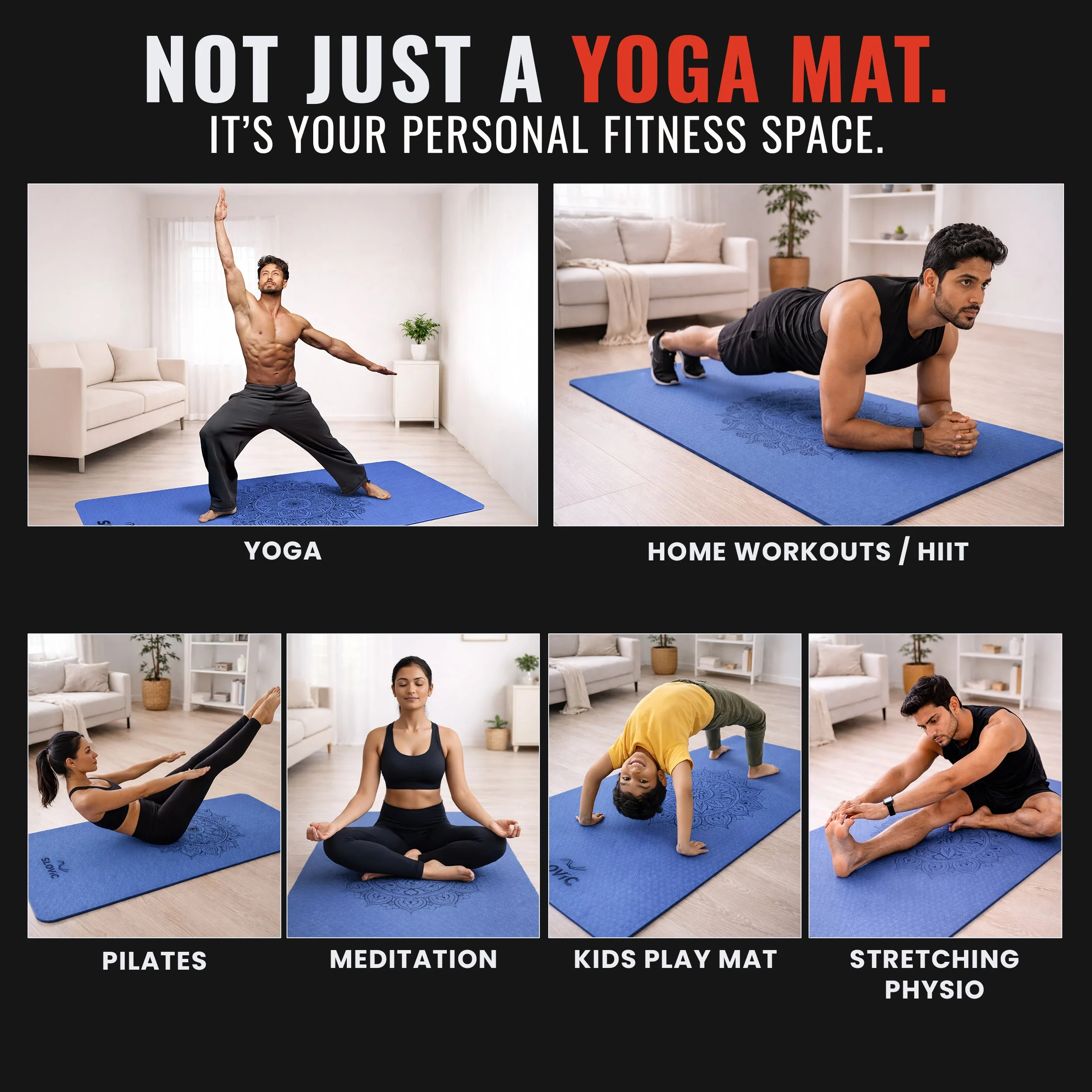 Slovic Yoga Mats For Women - Image 4