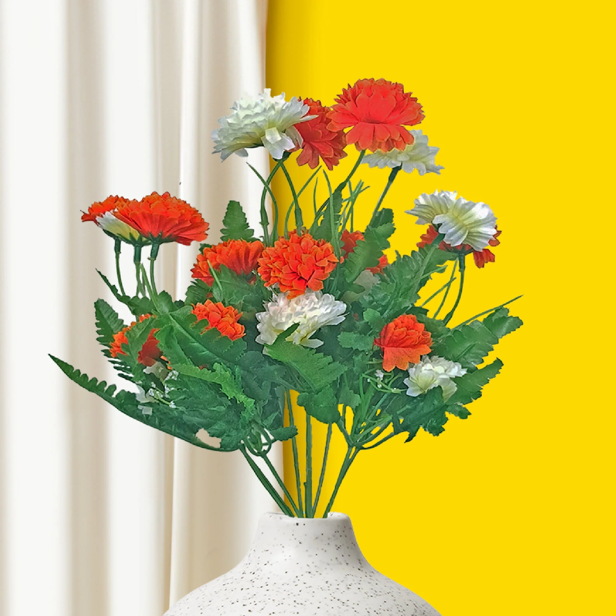 Small Carnations Artificial Flowers - Image 2