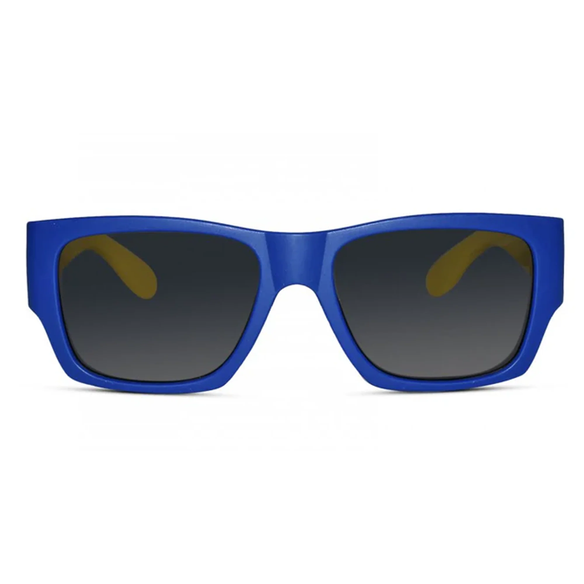 Smart Rectangle Blue Kids Sunglasses - Image 2
