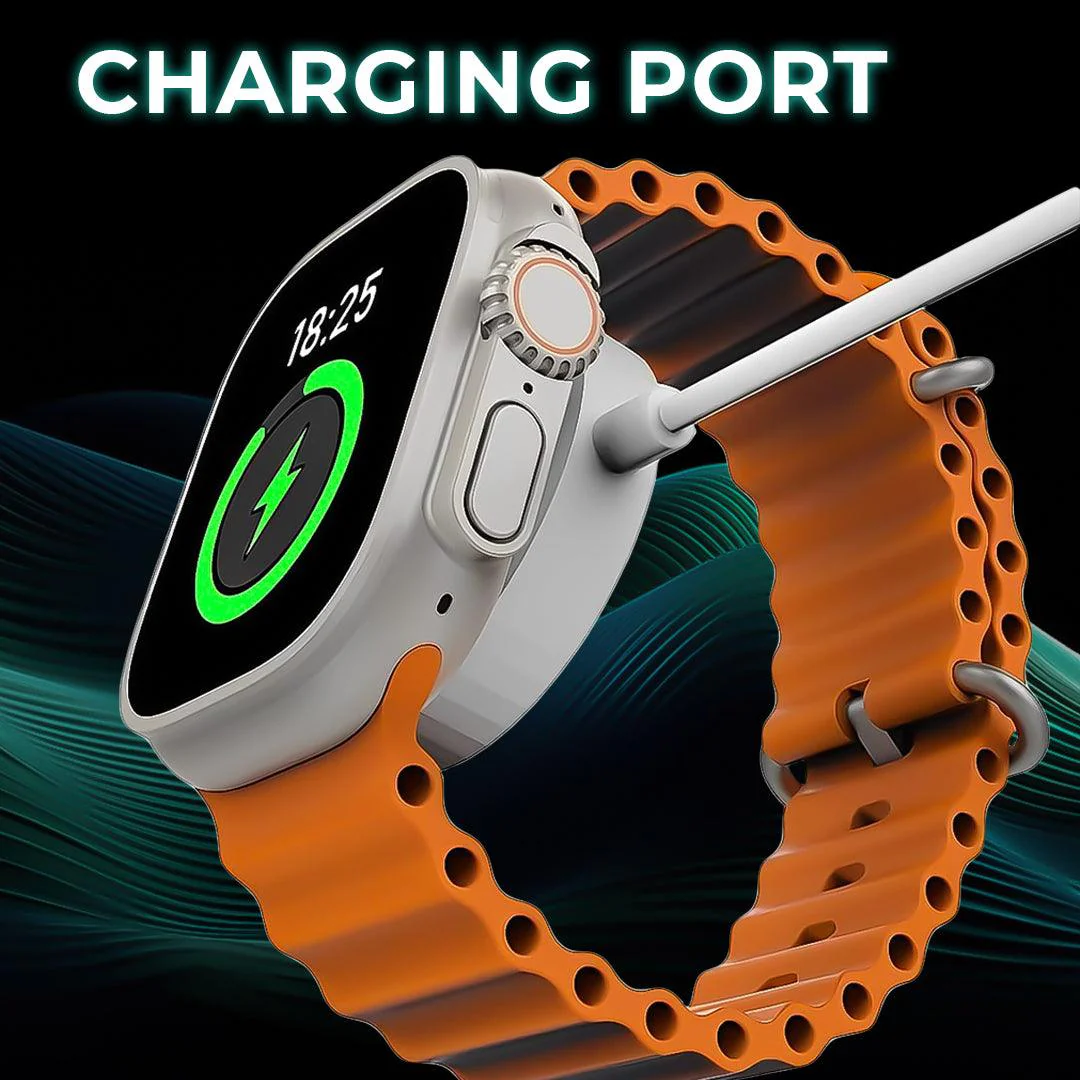 Smart Ultra Watch || 2.19-inch Display || 100+ Sports Modes || Customizable Watch Faces || Metal Shield - Image 9