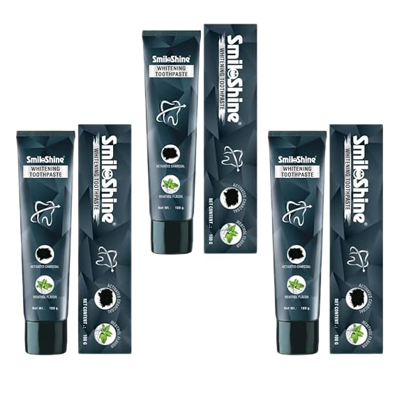 SmiloShine® Award-Winning Charcoal Toothpaste Combo Packs - Image 11