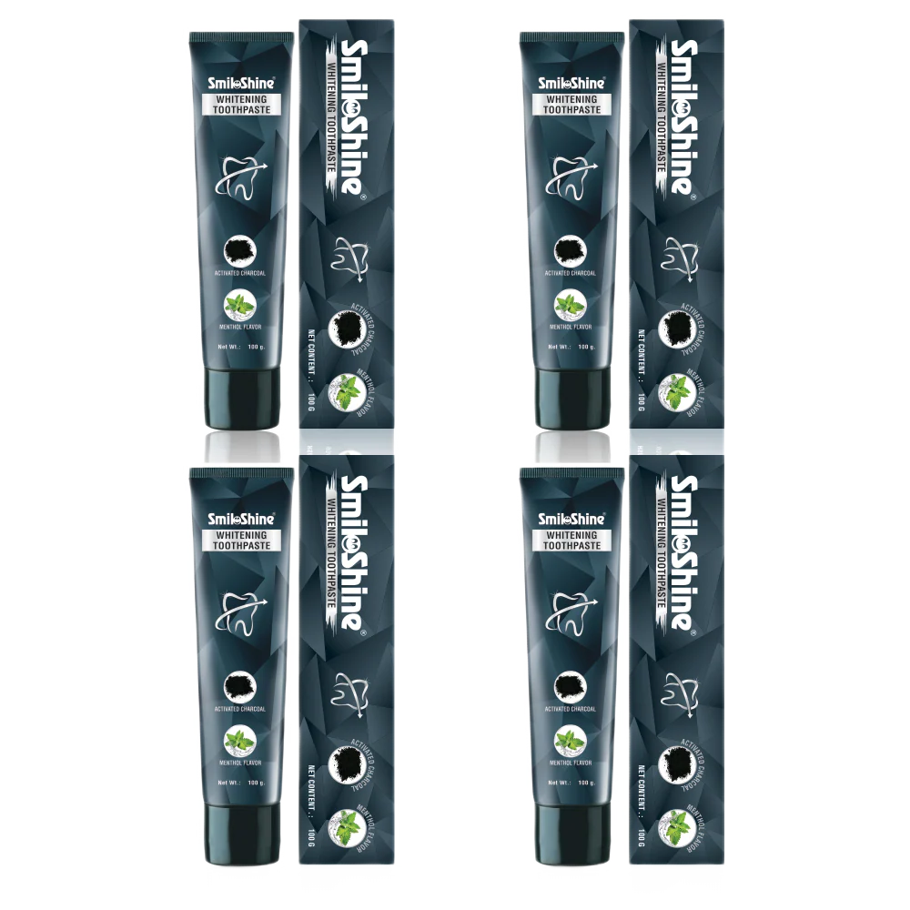 SmiloShine® Award-Winning Charcoal Toothpaste Combo Packs - Image 8