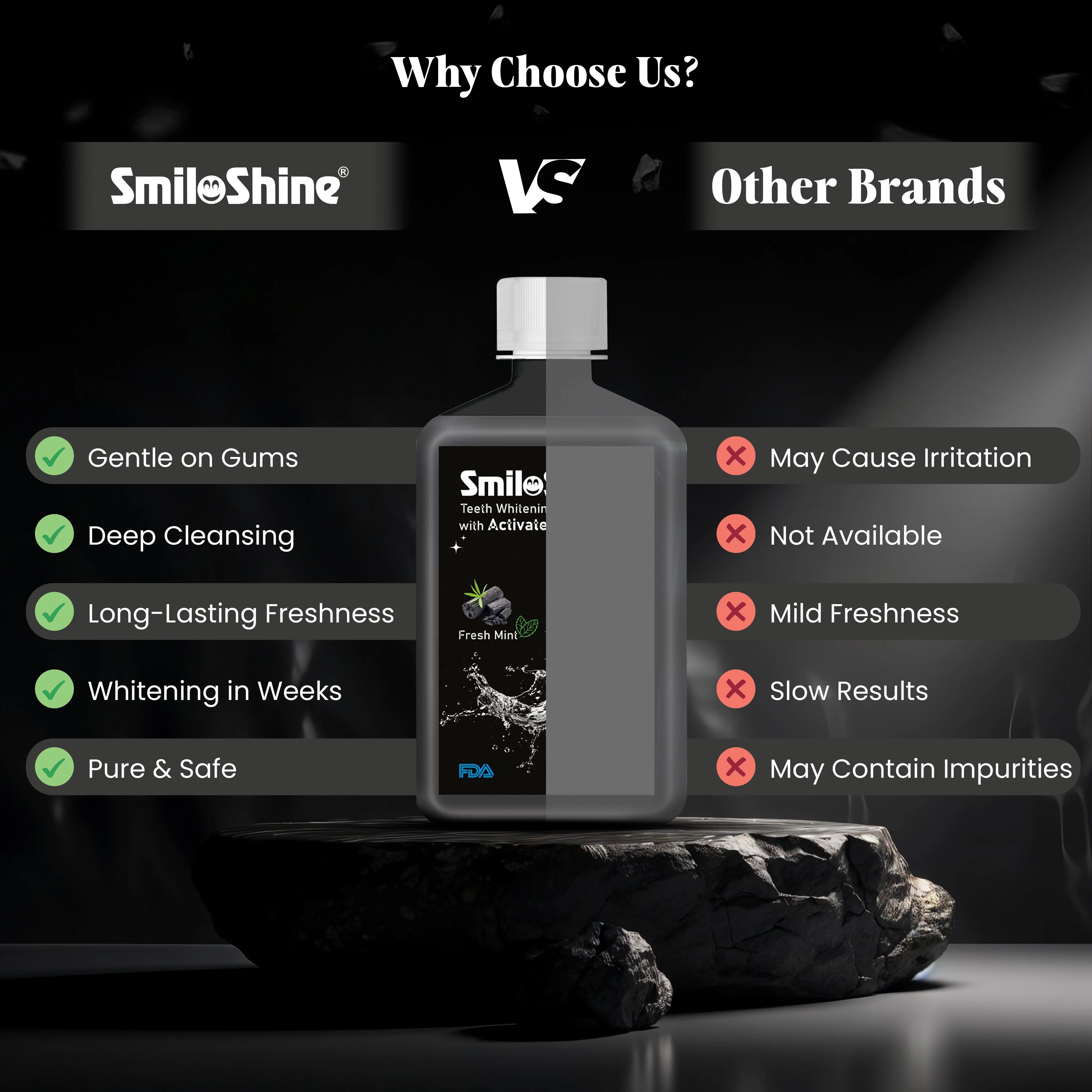 SmiloShine® Charcoal Oral Care Combo - Image 6