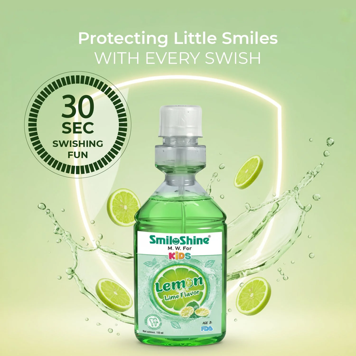SmiloShine® Junior Flavor Discovery Set | Kids Mouthwash Trio - Image 5