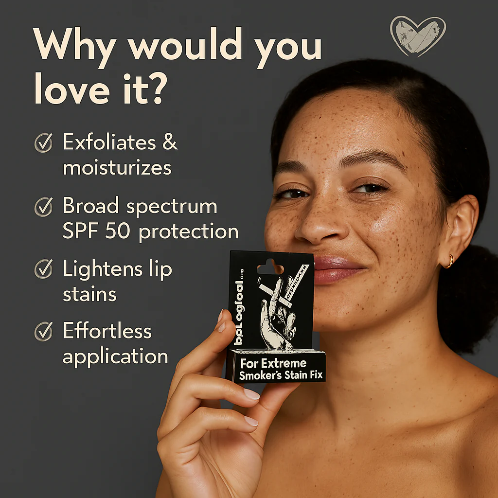 Smokers SPF 50 PA+++ Lip Balm for Dark Lips with Vitamin E and Rosemary- SPF lip balm for Women and Men 6g - Image 3
