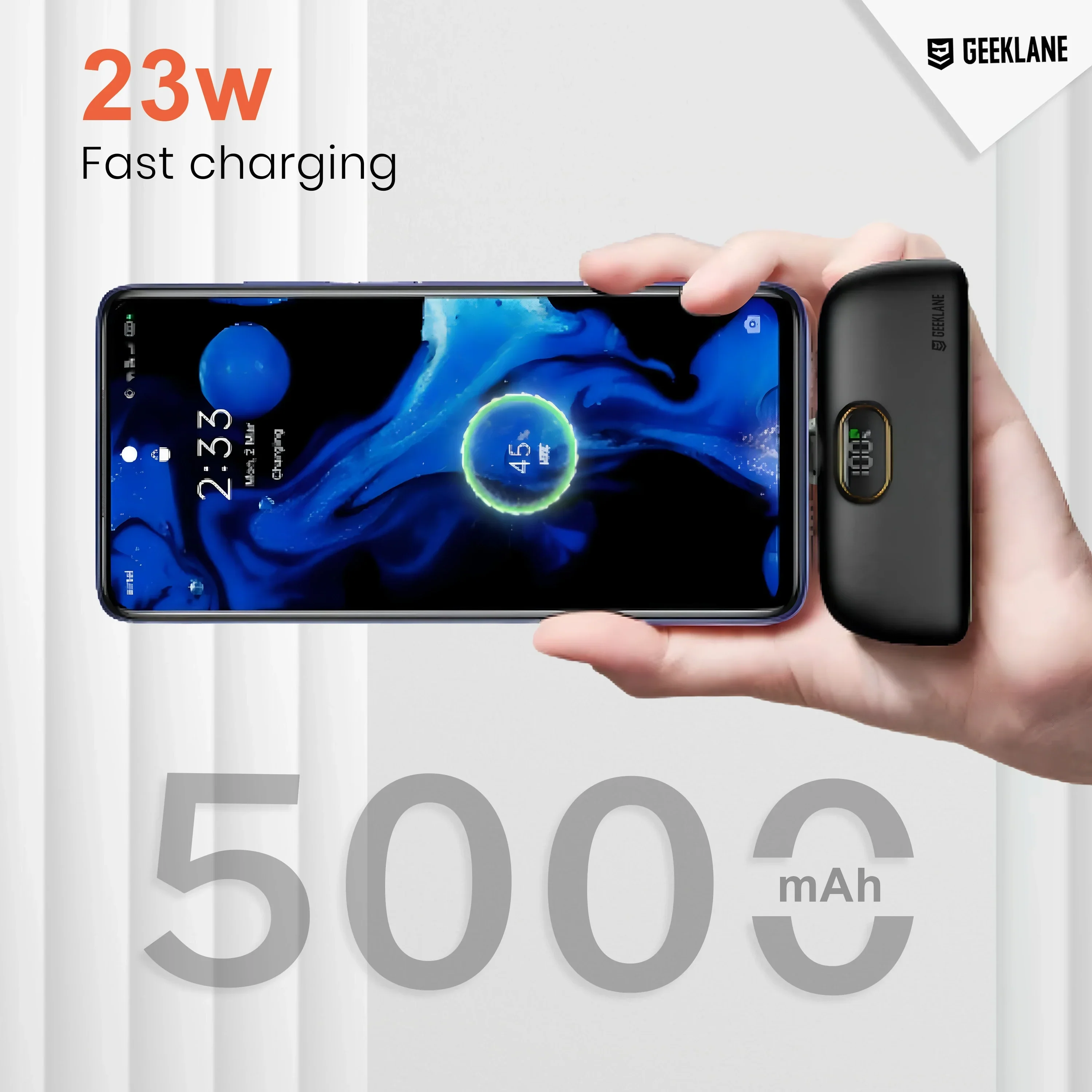 Snack: Super Portable Pocket Power Bank with PD & 2-Way Fast Charging (5000mAh) - Image 4