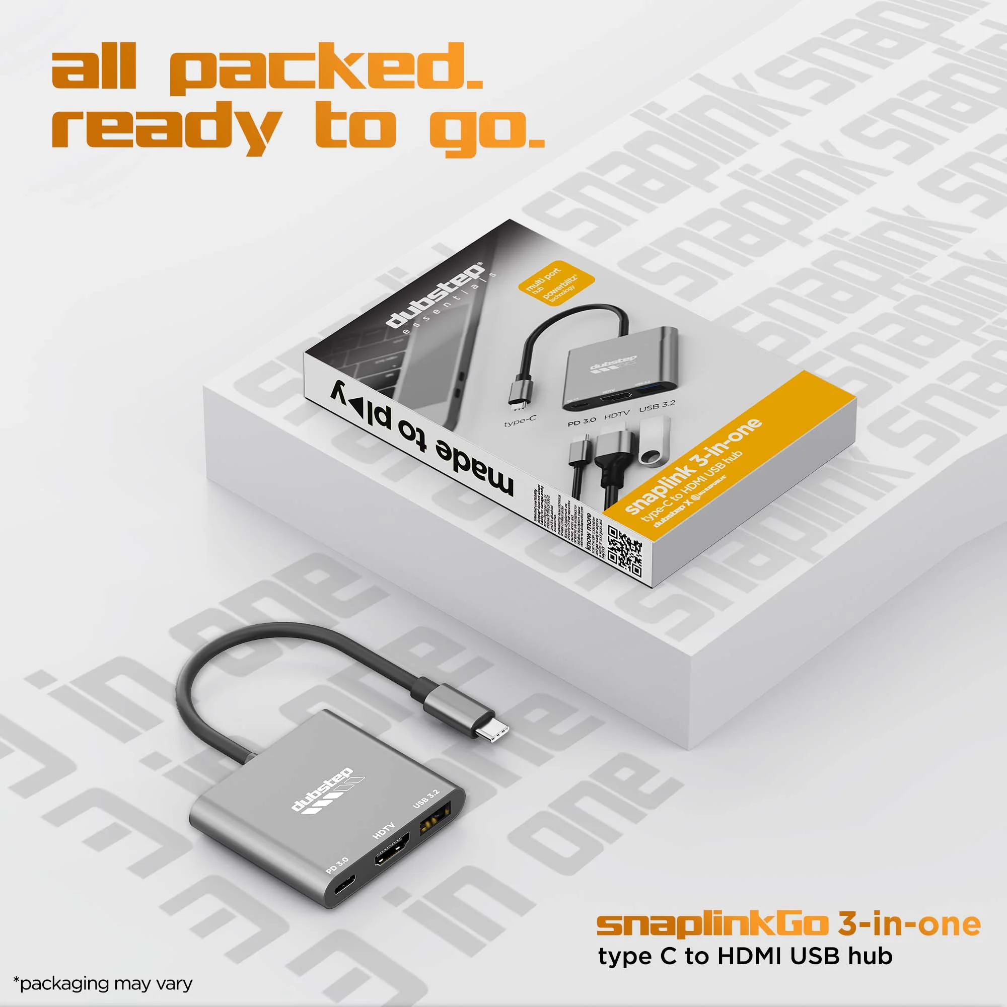 SnaplinkGo 3-in-One Type-C to HDMI USB Hub - Image 11