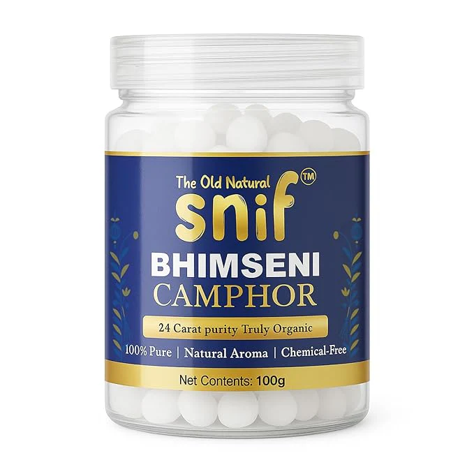 Snif® Bhimseni Camphor with Electric Diffuser | for Burning Camphor, Essential Oils & Dhoop | Multipurpose Fragrance Diffuser Combo - Image 2