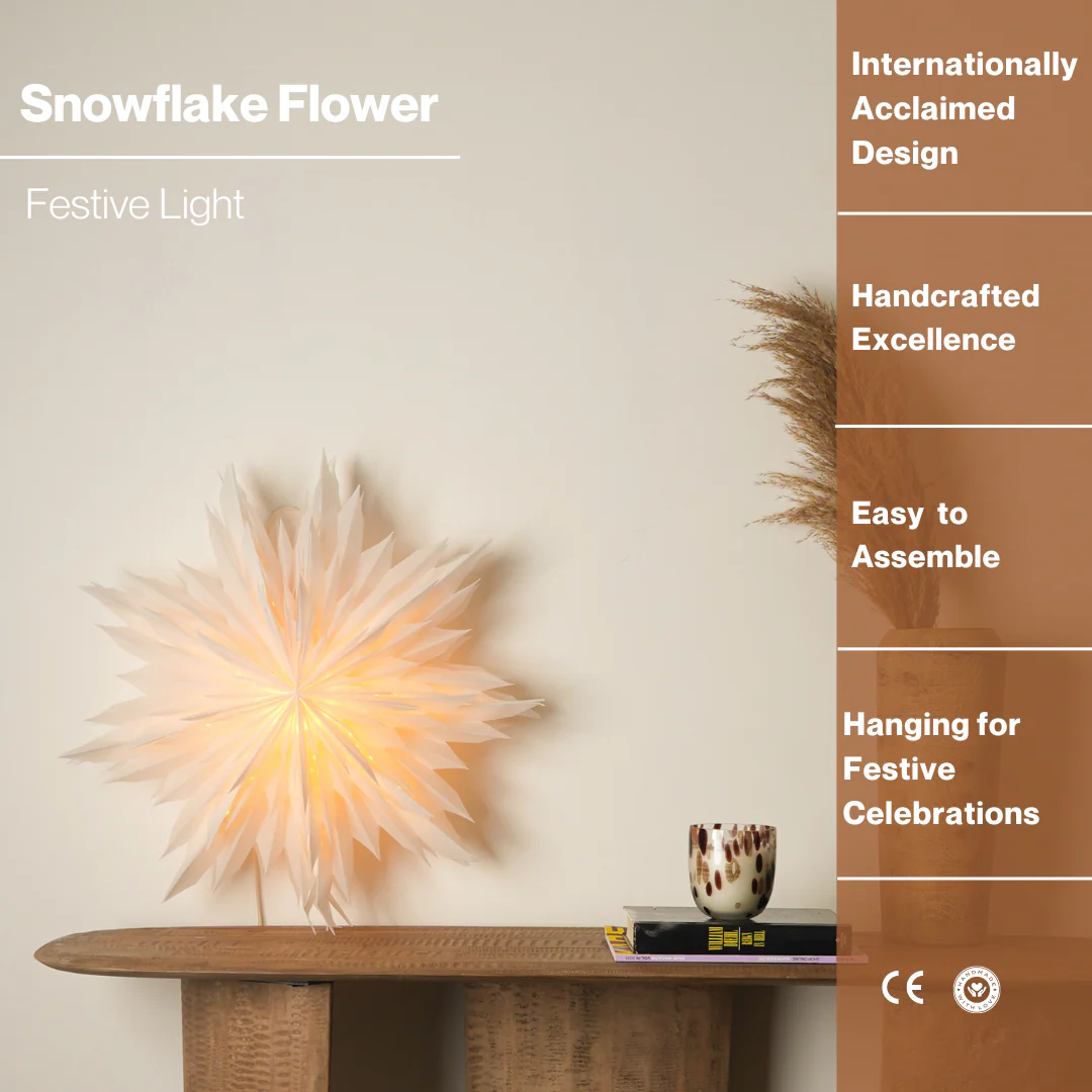 Snowflake Flower Festive Light - Image 14