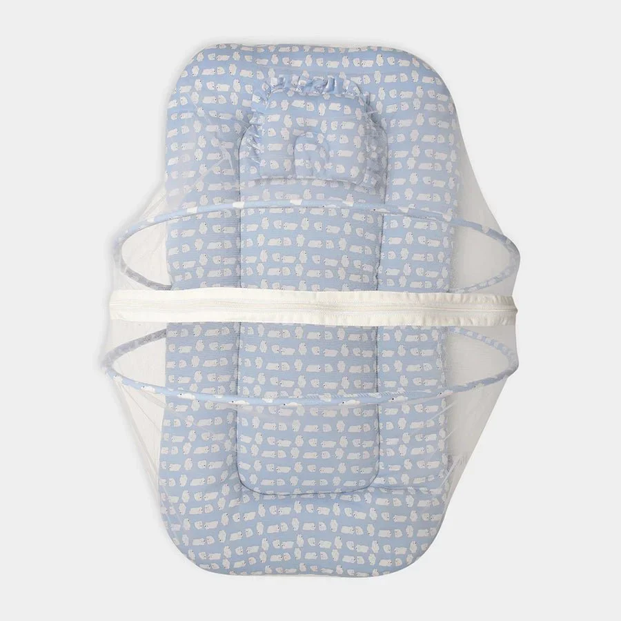 Snowy Baby Mosquito Net Mattress Set - Image 2