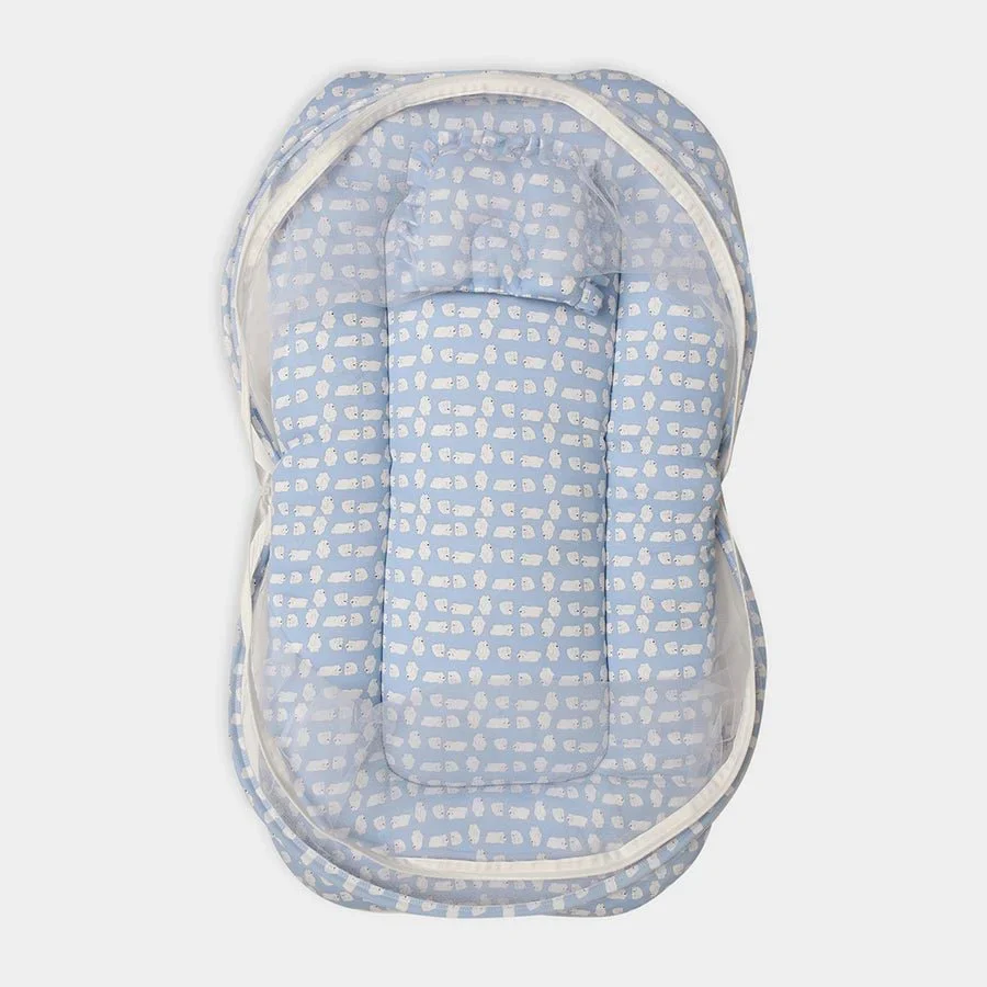 Snowy Baby Mosquito Net Mattress Set - Image 3