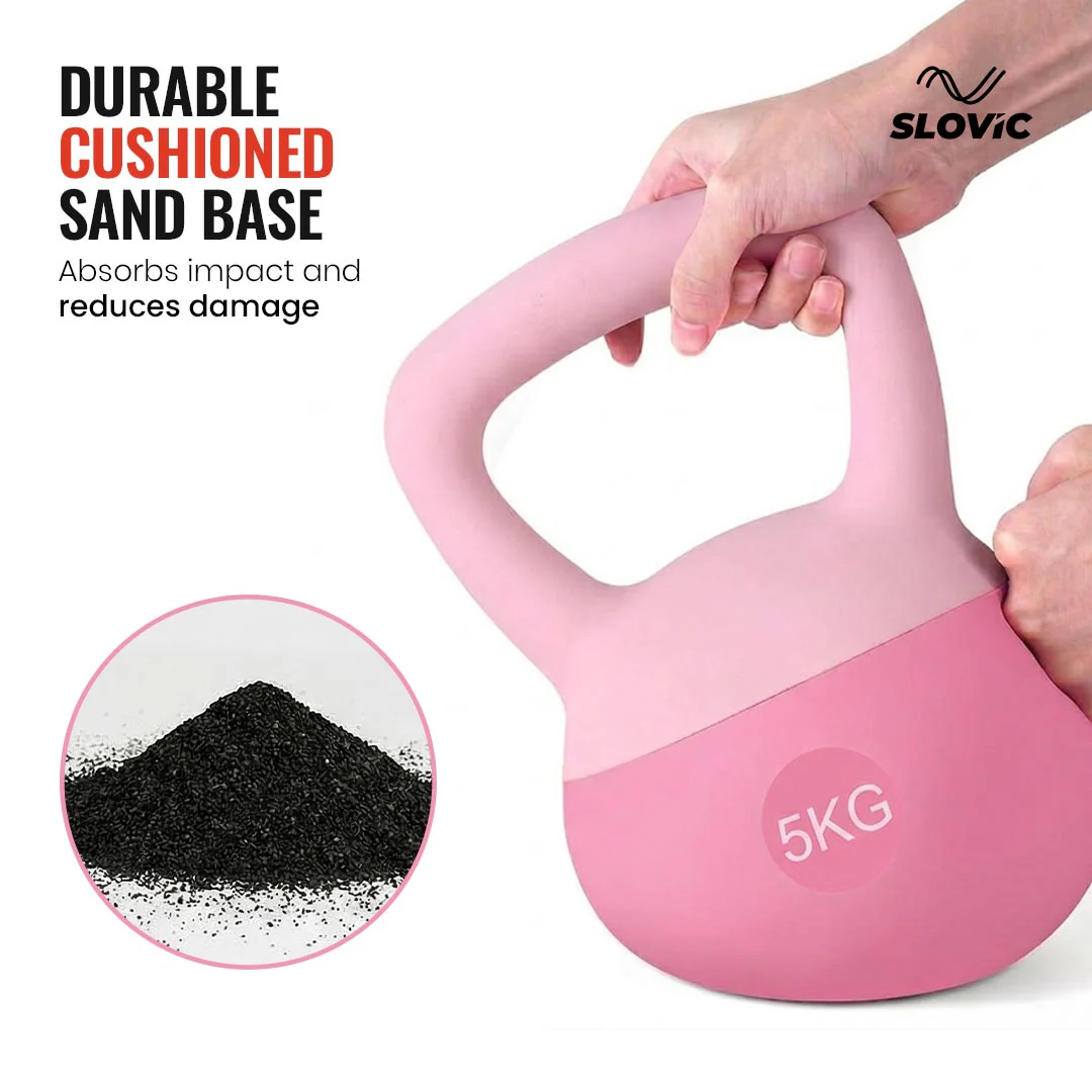 Soft Kettlebell | Pink | 5 kg - Image 6