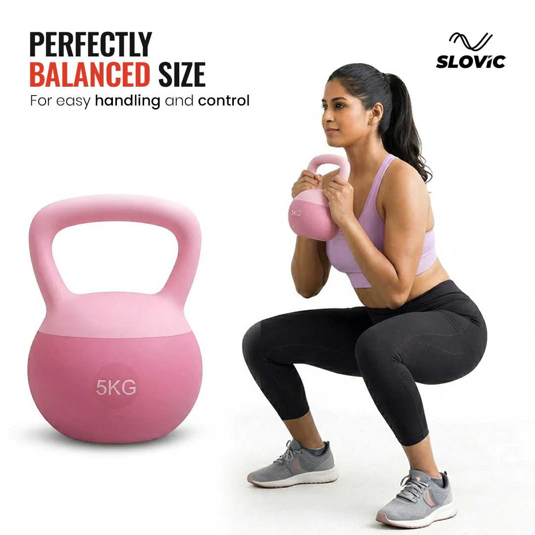 Soft Kettlebell | Pink | 5 kg - Image 8