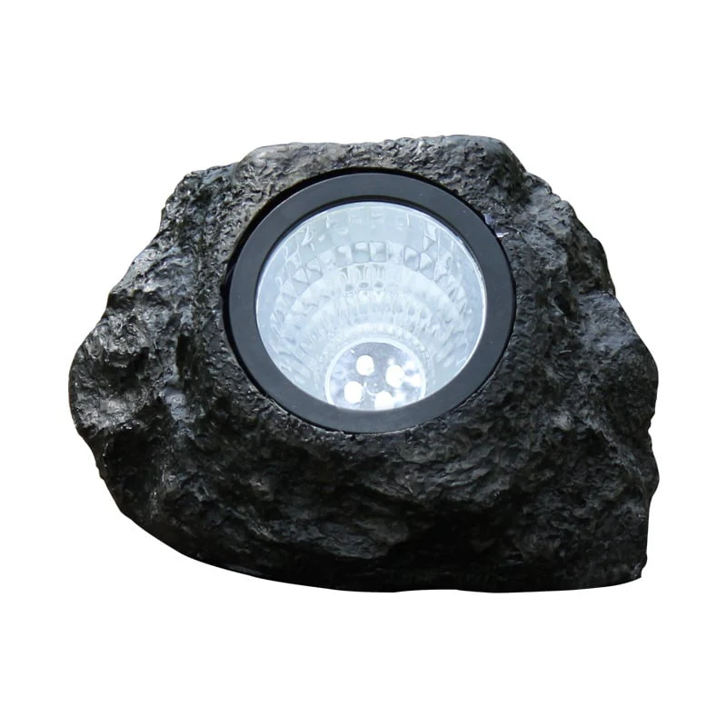 Solar-Powered Motion Sensor Rock Lamp - Image 3
