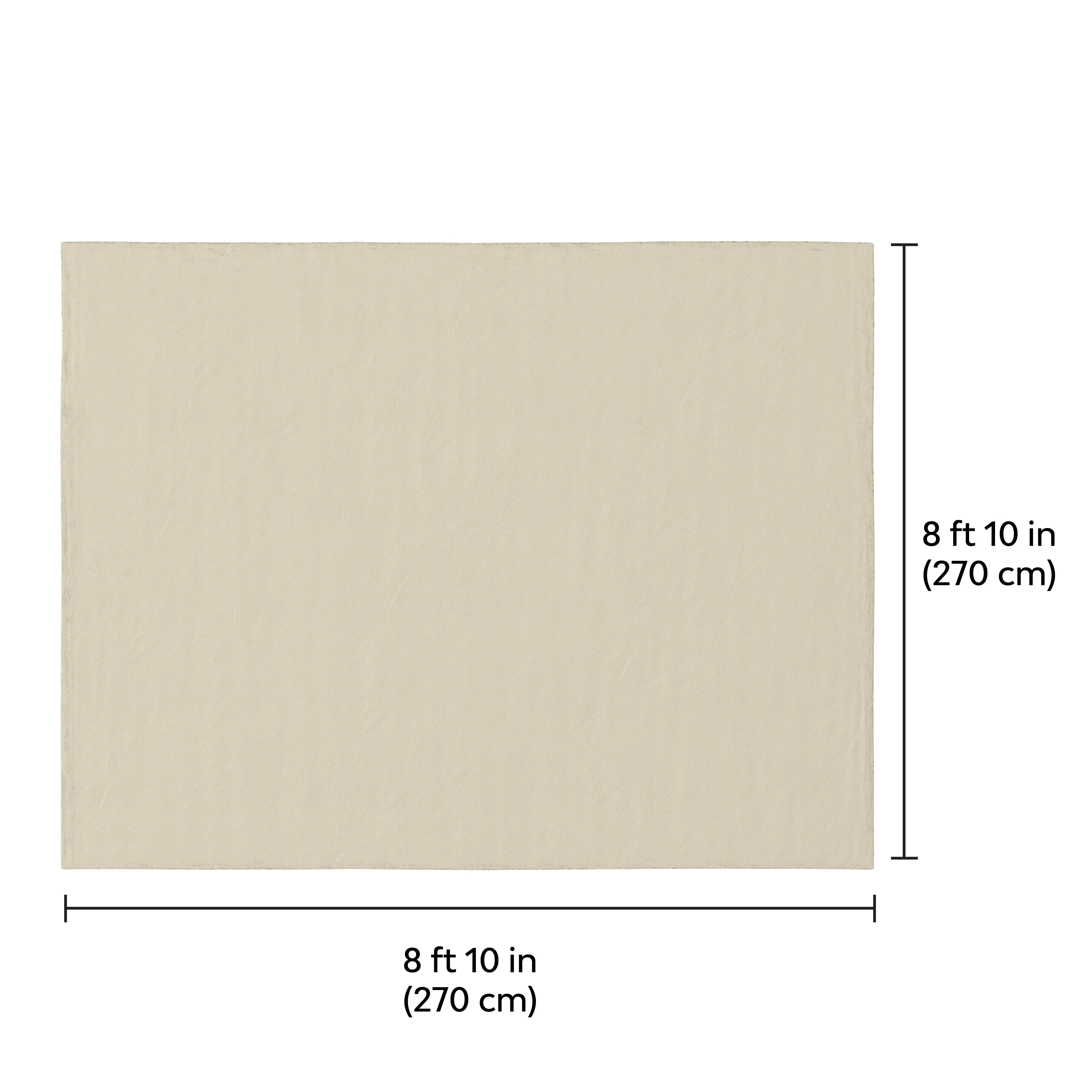 Solid Colour 100% Cotton, 270 Tc King Bedsheet With 2 Colour Accent Pillow Covers - Image 9
