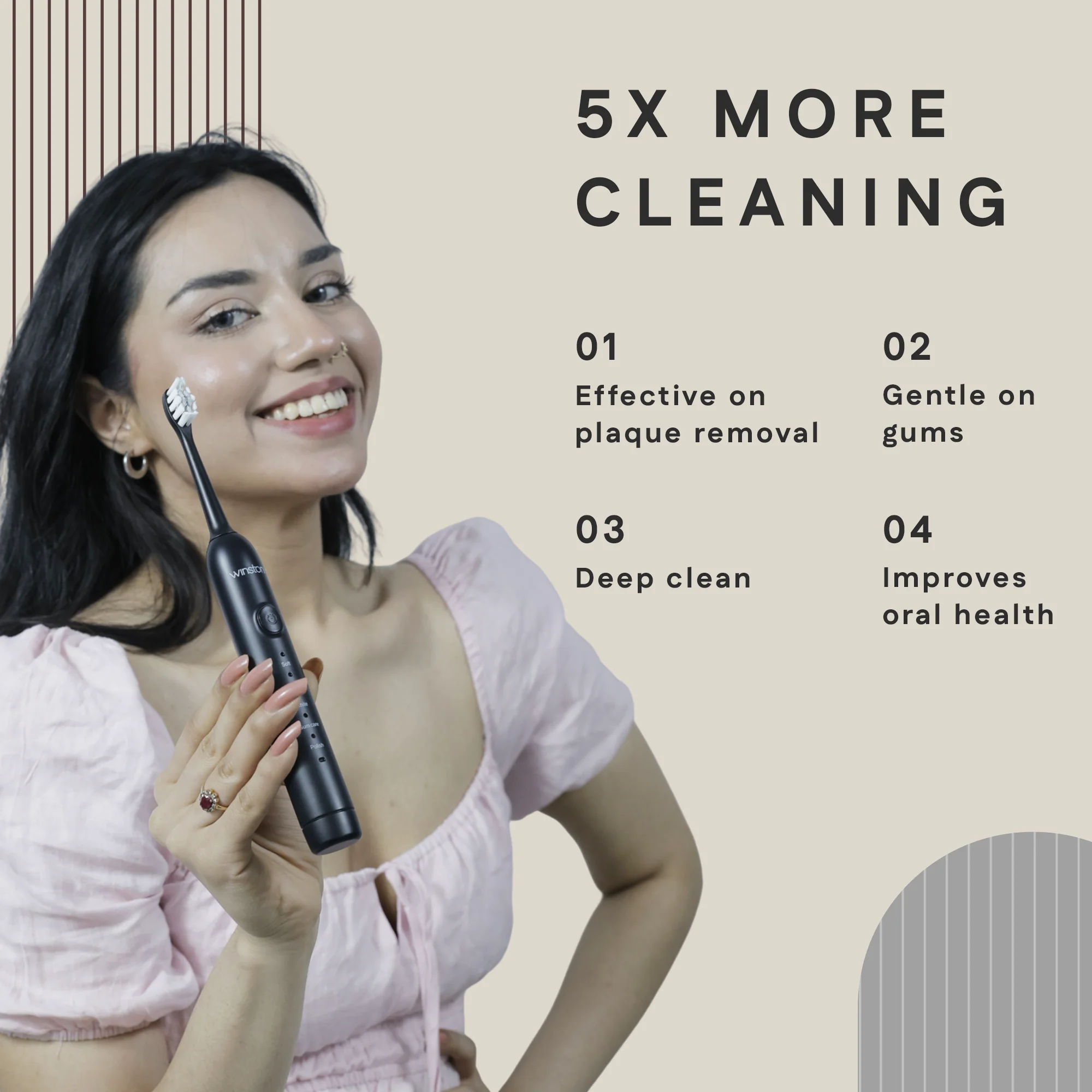 Sonic Electric Toothbrush - Image 7