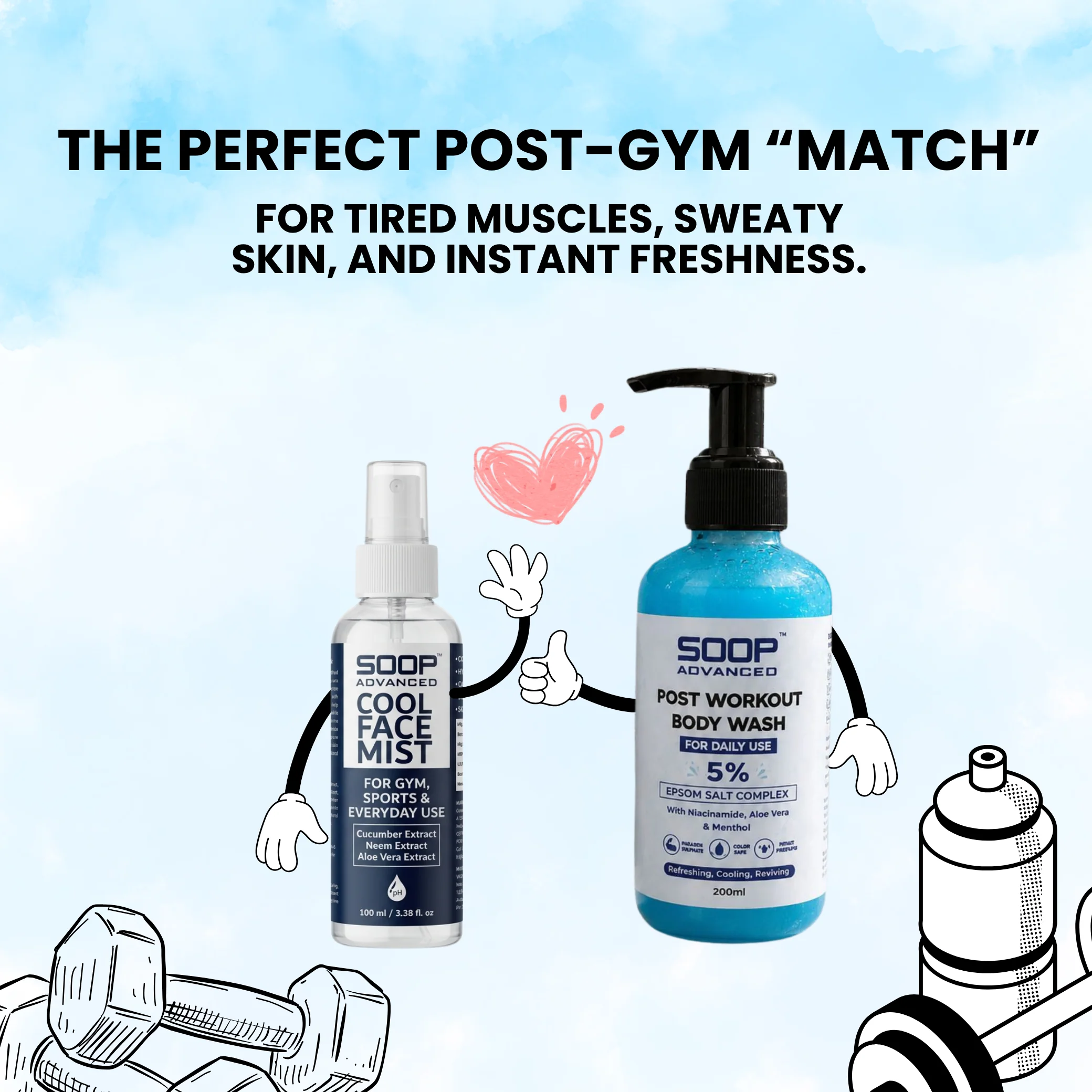 SOOP Advanced Post-Gym Essentials Duo | Unisex - Image 2