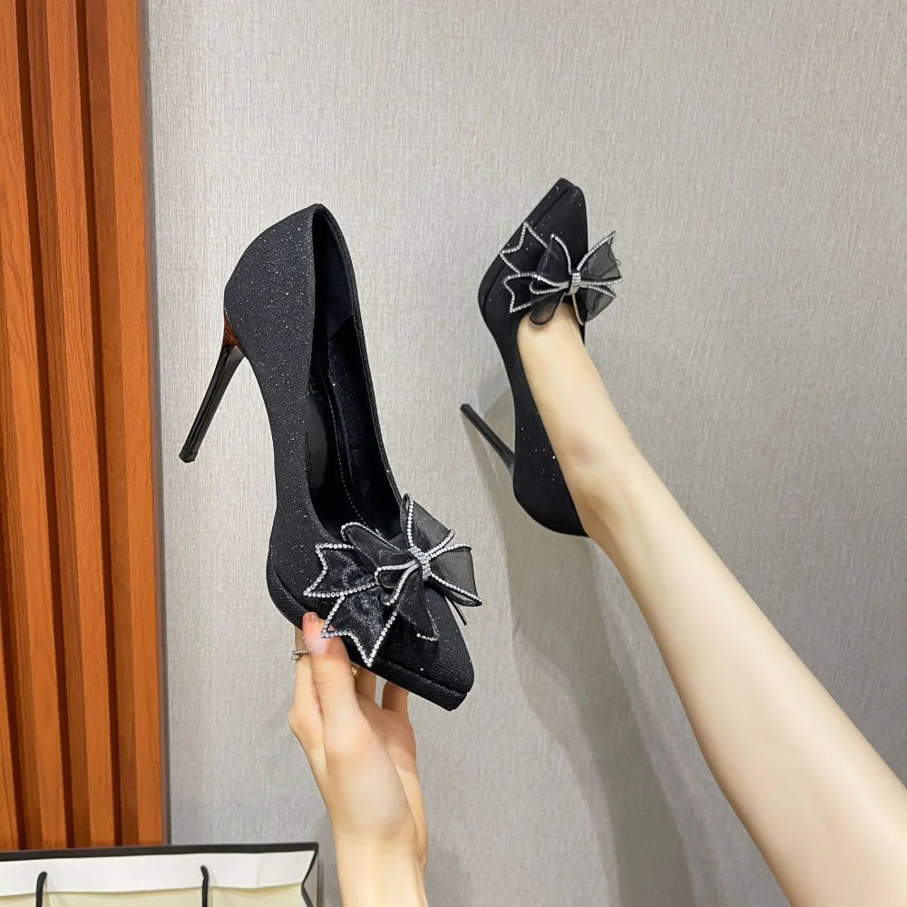 Soraya Bowknot High Heels-SL - Image 2
