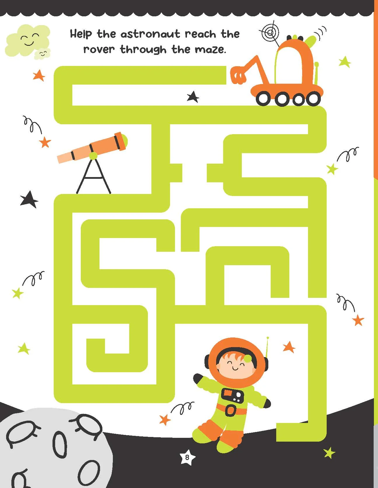 Space World Activities – I Can Solve Activity Book for Kids Age 4- 8 Years | With Colouring Pages, Mazes, Dot-to-Dots - Image 6