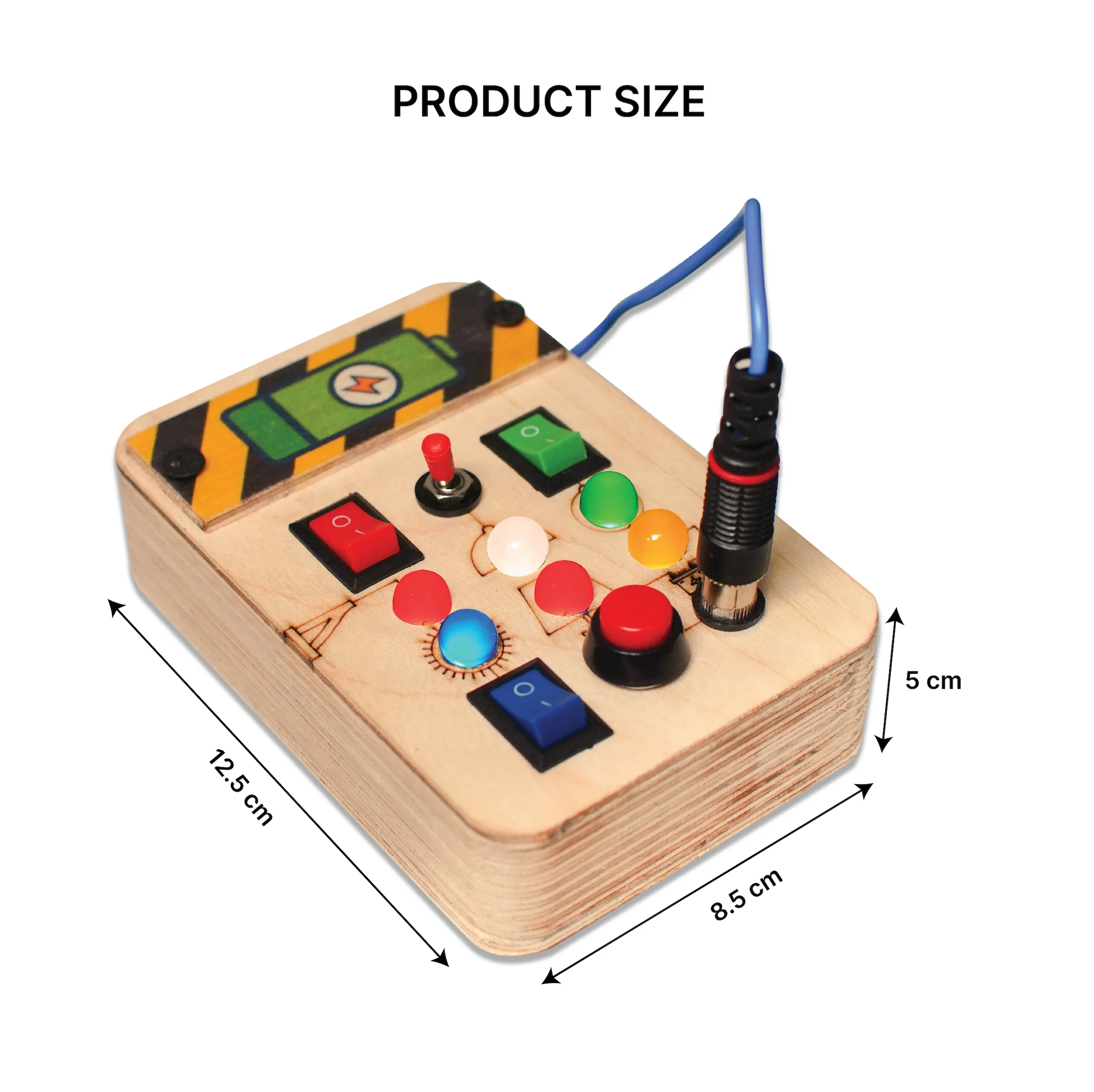 Spark Switch Montessori Busy Board-V1 - Image 6