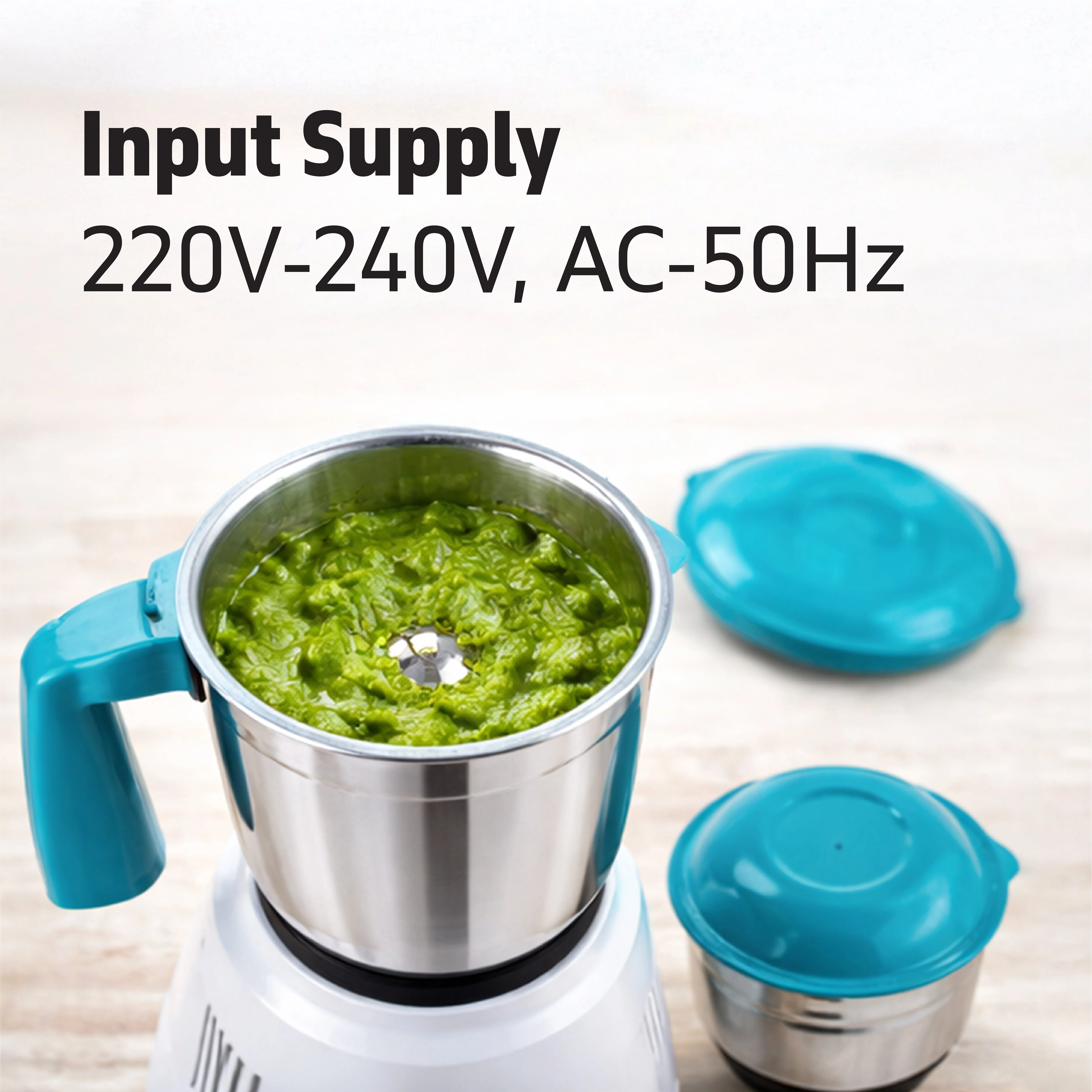 Special Combo: Buy Digimate Sakhi 500W Mixer Grinder With 3 Jars & Get Digimate Silence Wireless Earbuds FREE - Image 5