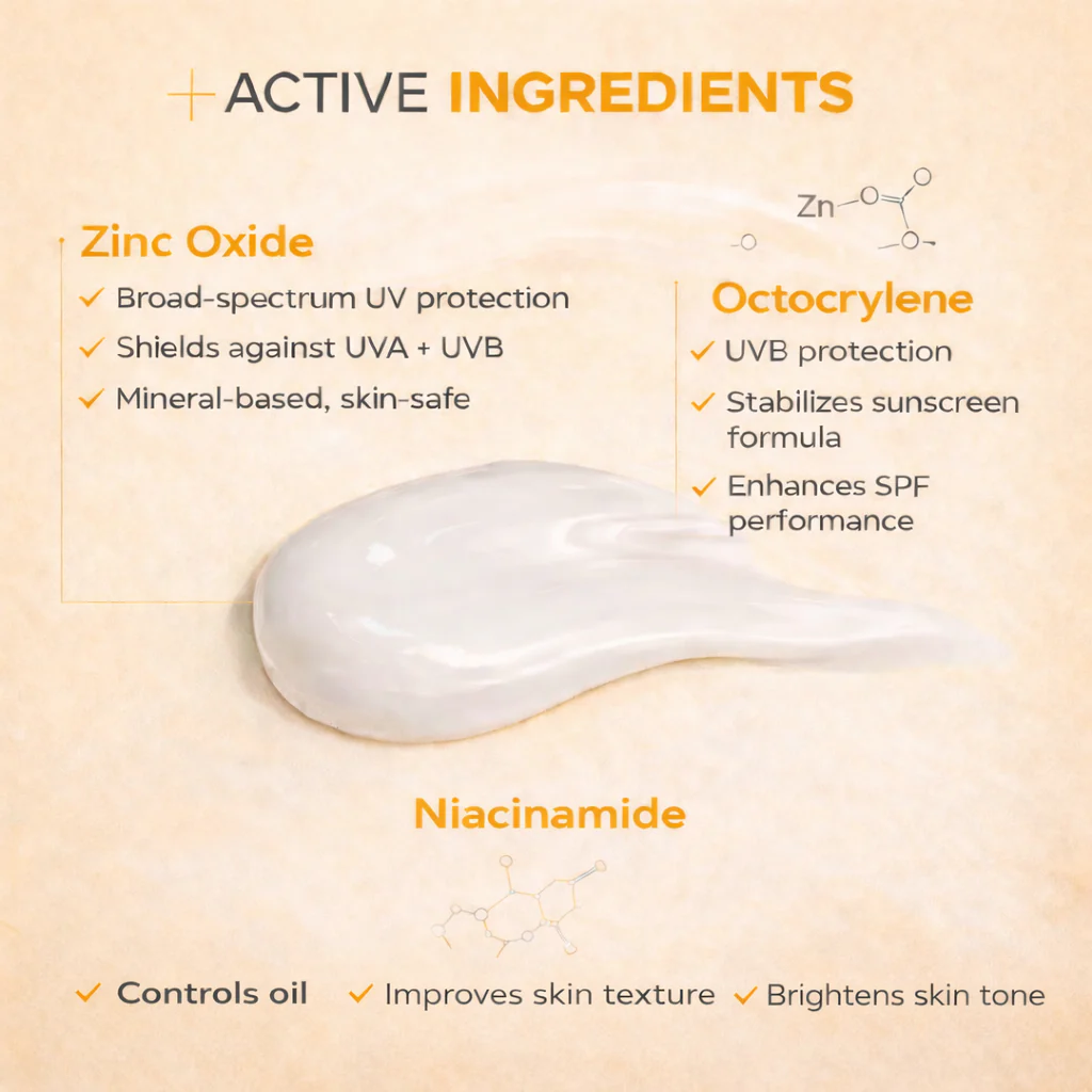 SPF 50 PA+++ Sunscreen Cream Pack of 2 | Lightweight & Non Greasy Sun Protection for All Skin Types - Image 3