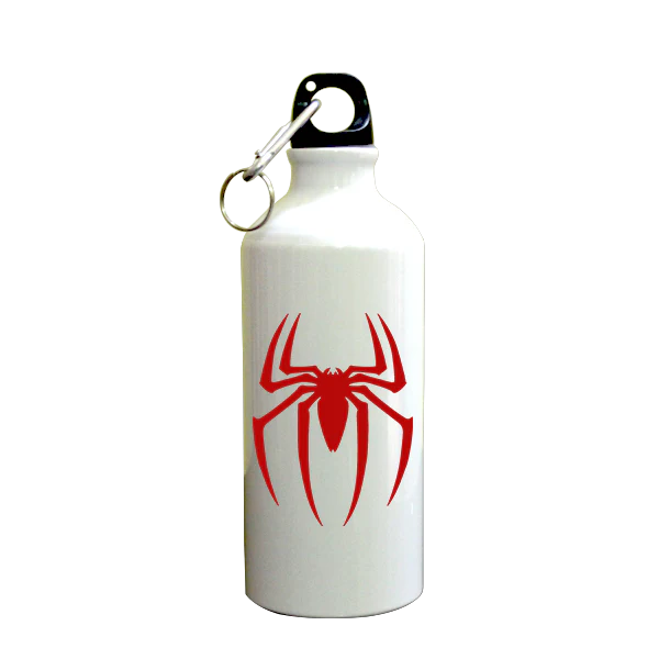 Spider SuperHero Printed Sipper (600ml, Aluminium)