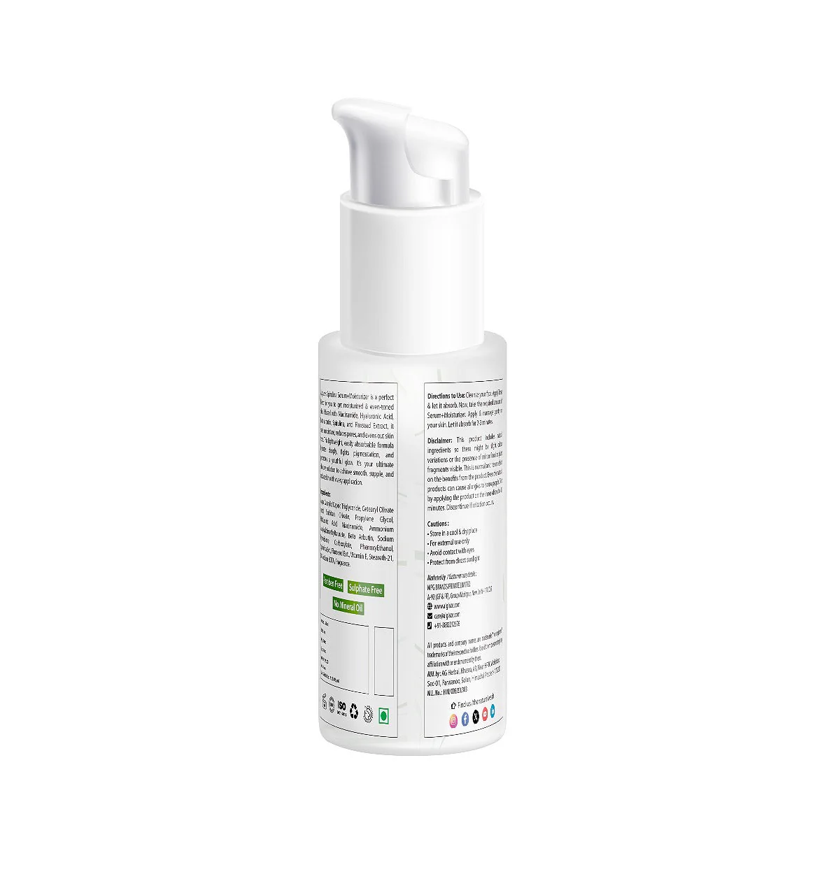 Spirulina Serum+Moisturizer With Spirulina Algae & Beta Arbutin (Exclusive) - Image 7