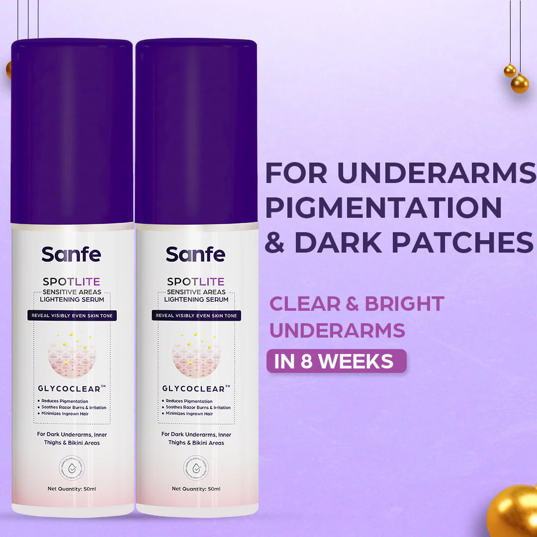 Spotlite Sensitive Areas Lightening Serum For Women (Pack of 2)
