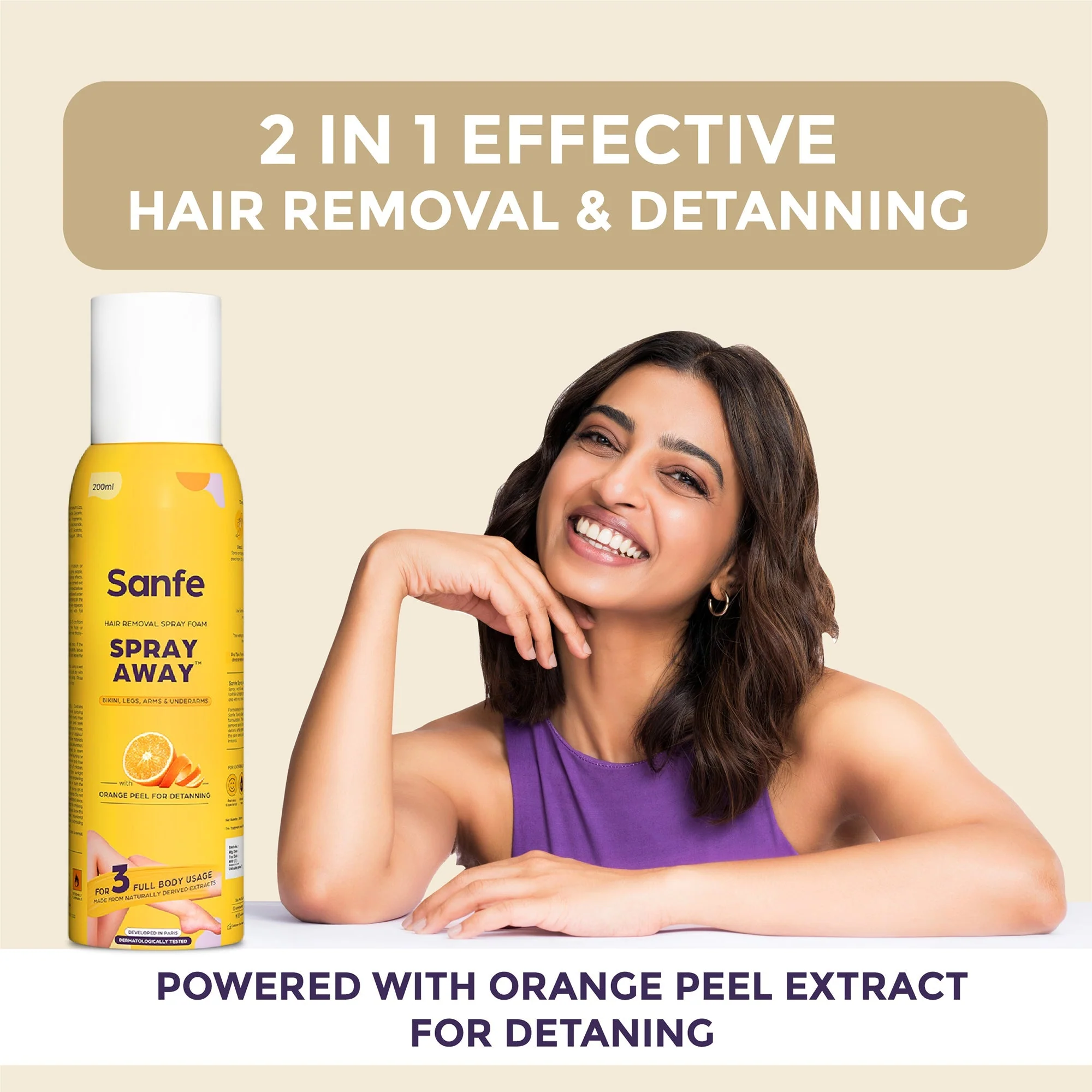 Spray Away Hair Removal Spray - 200ml - Image 7