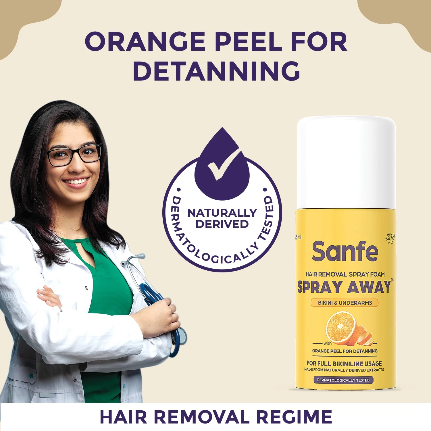 Spray Away Hair Removal Spray - 25ml - Image 6