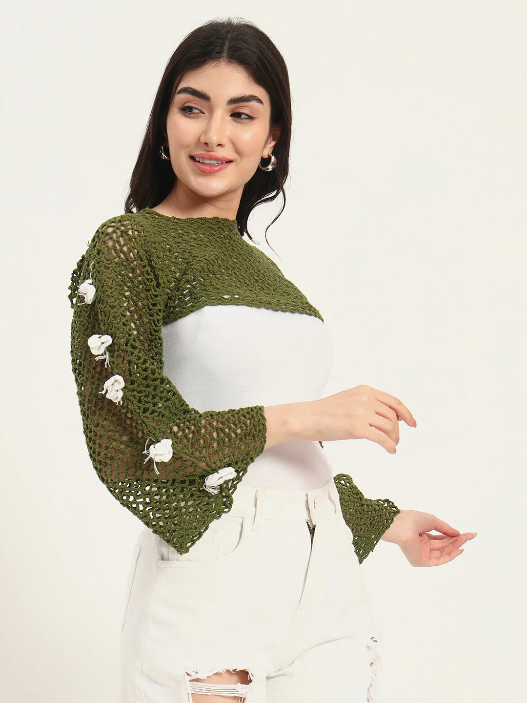 Spring Fable H-Mesh Handmade Top - Image 4