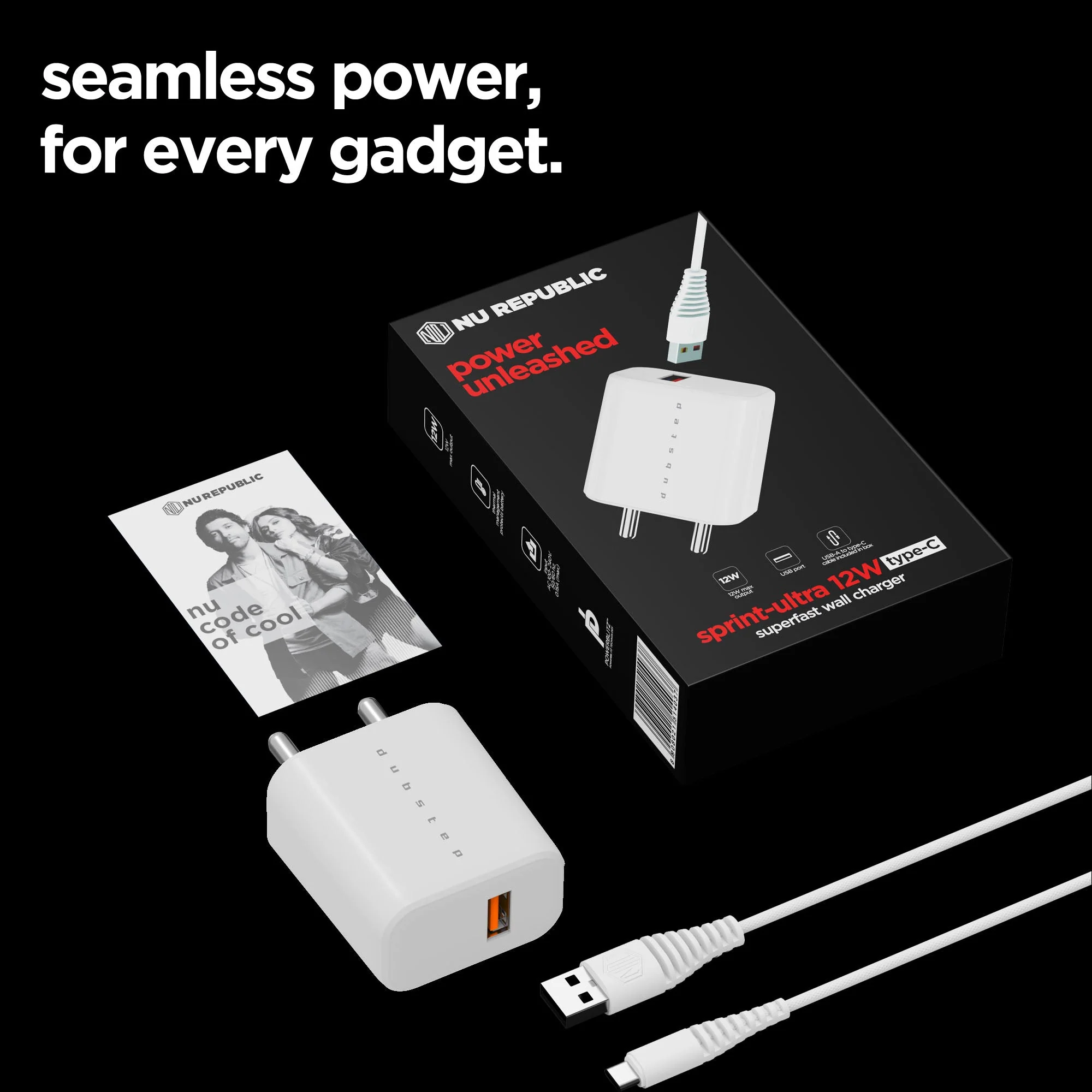Sprint 12W 2.4A Fast Charger with Cable (Micro USB to USB-A) - Image 20