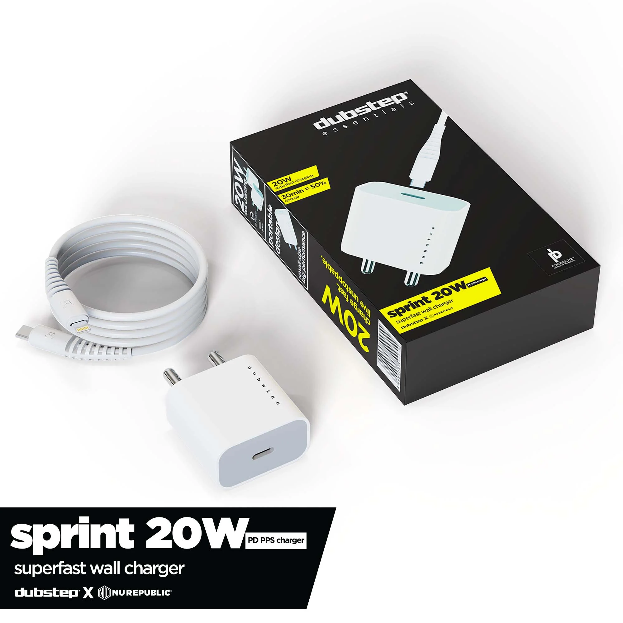 Sprint 20w PD Charger With Cable - Image 11