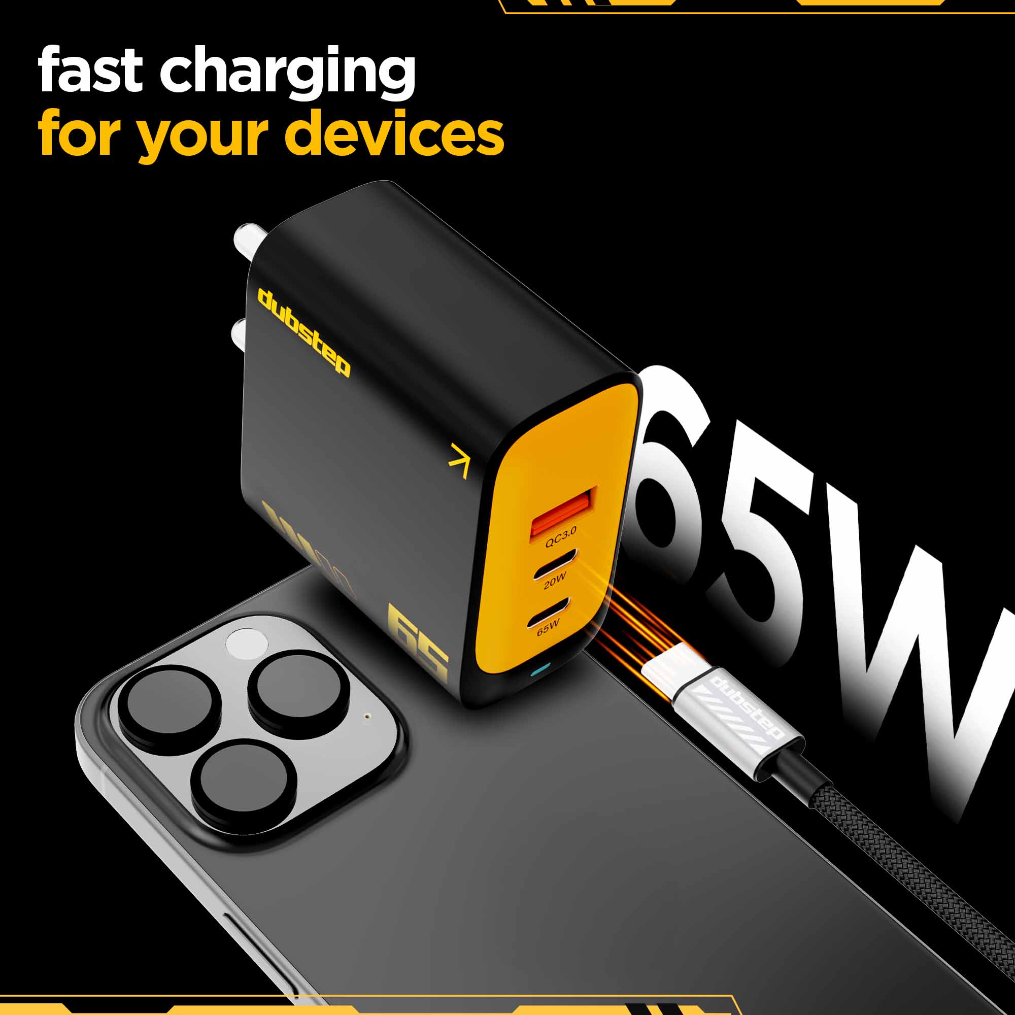 Sprint 65W GaN Superfast Wall Charger - Image 4
