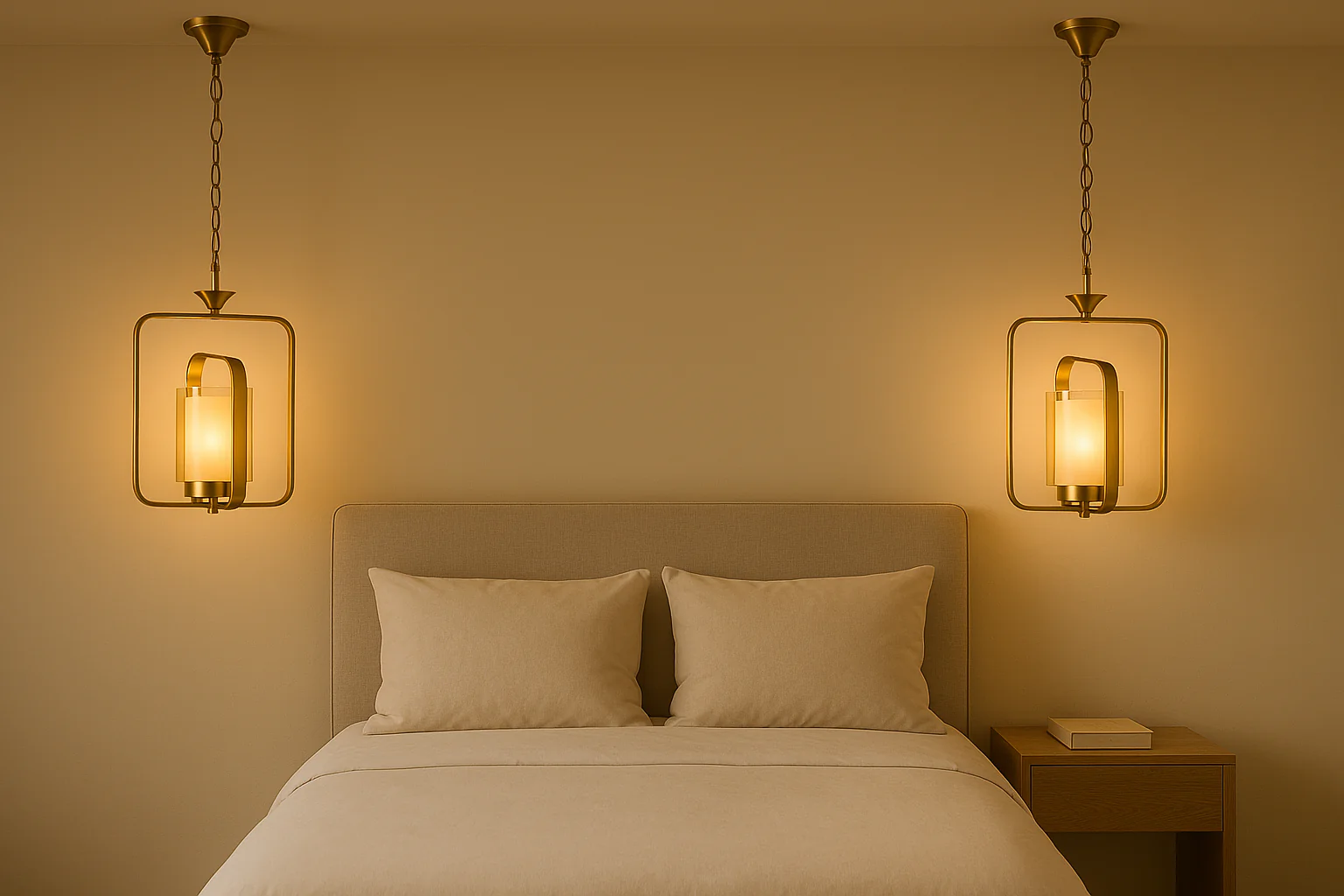 Square Metal Pendant Light - Image 4