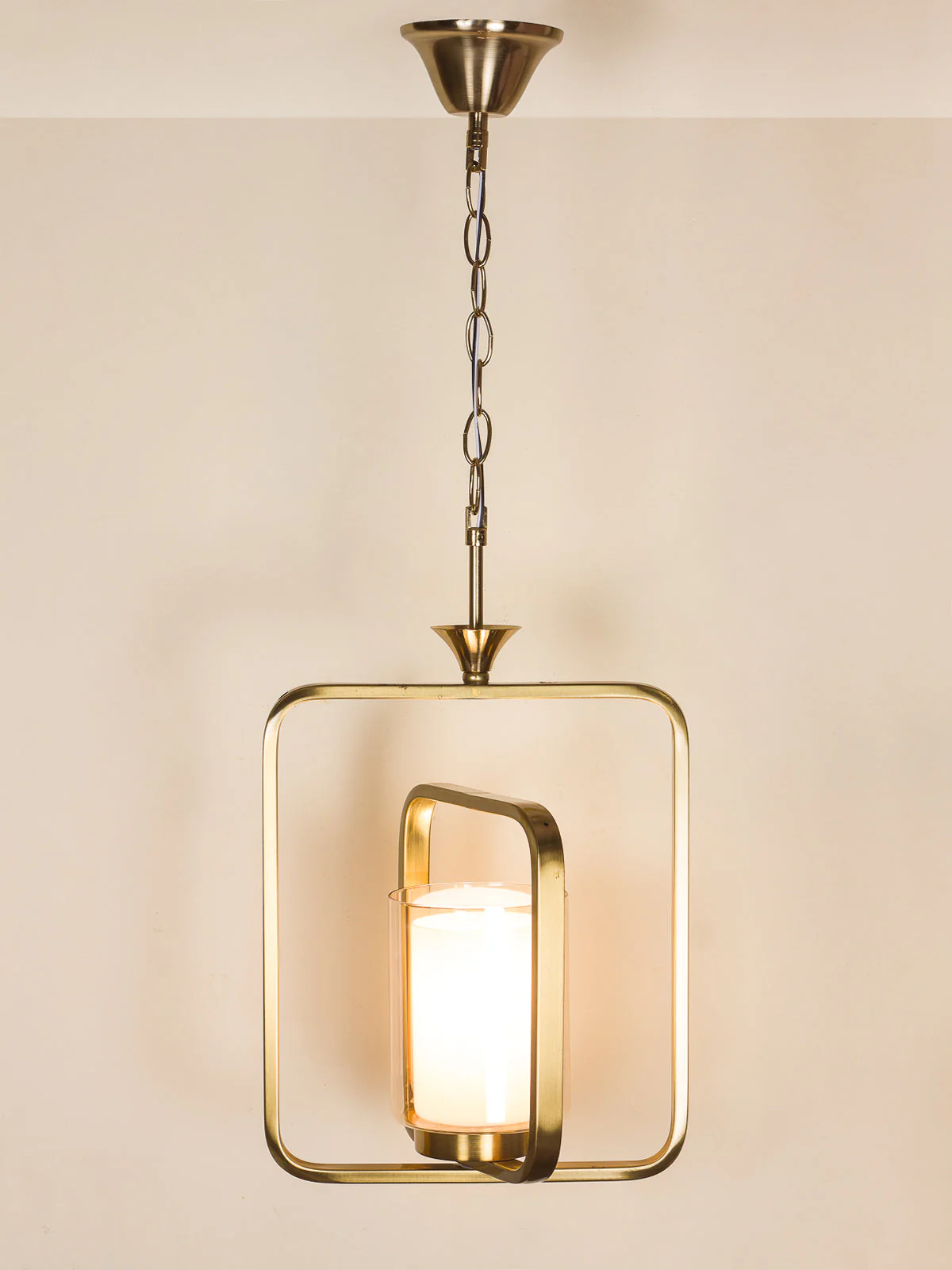 Square Metal Pendant Light - Image 7