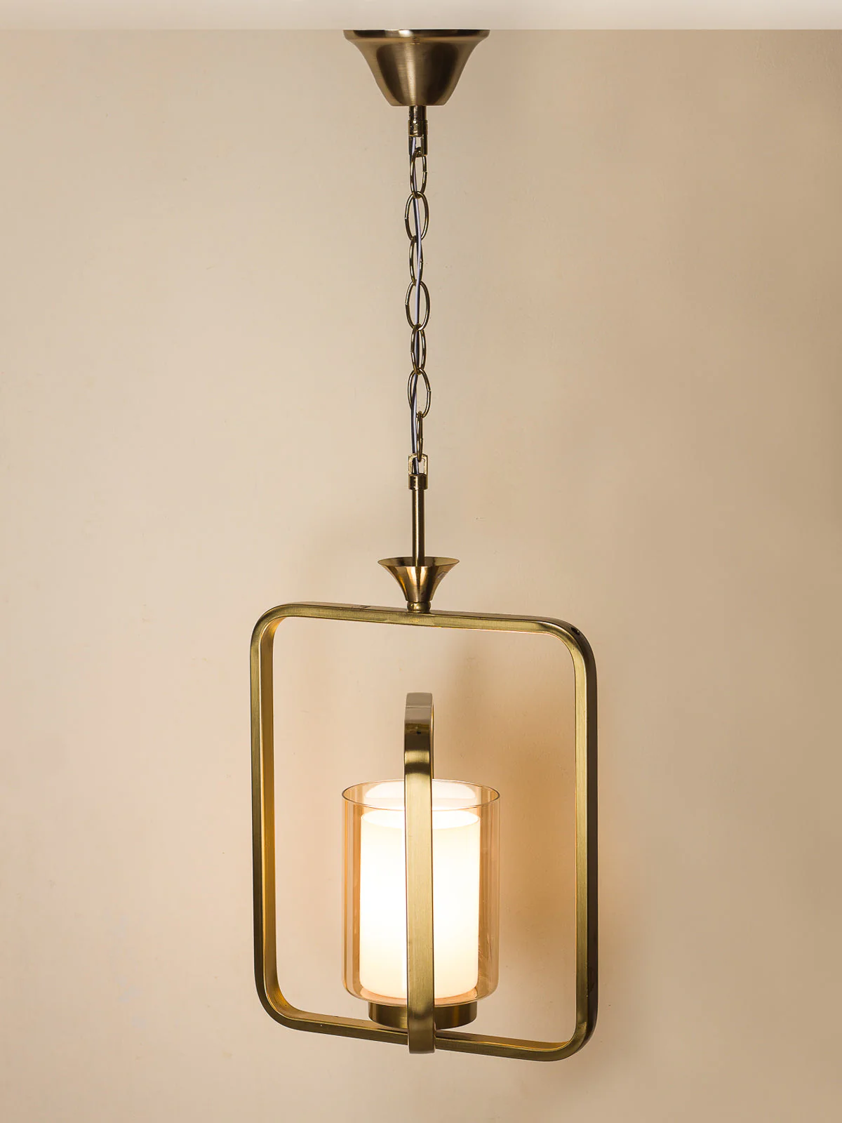 Square Metal Pendant Light - Image 8