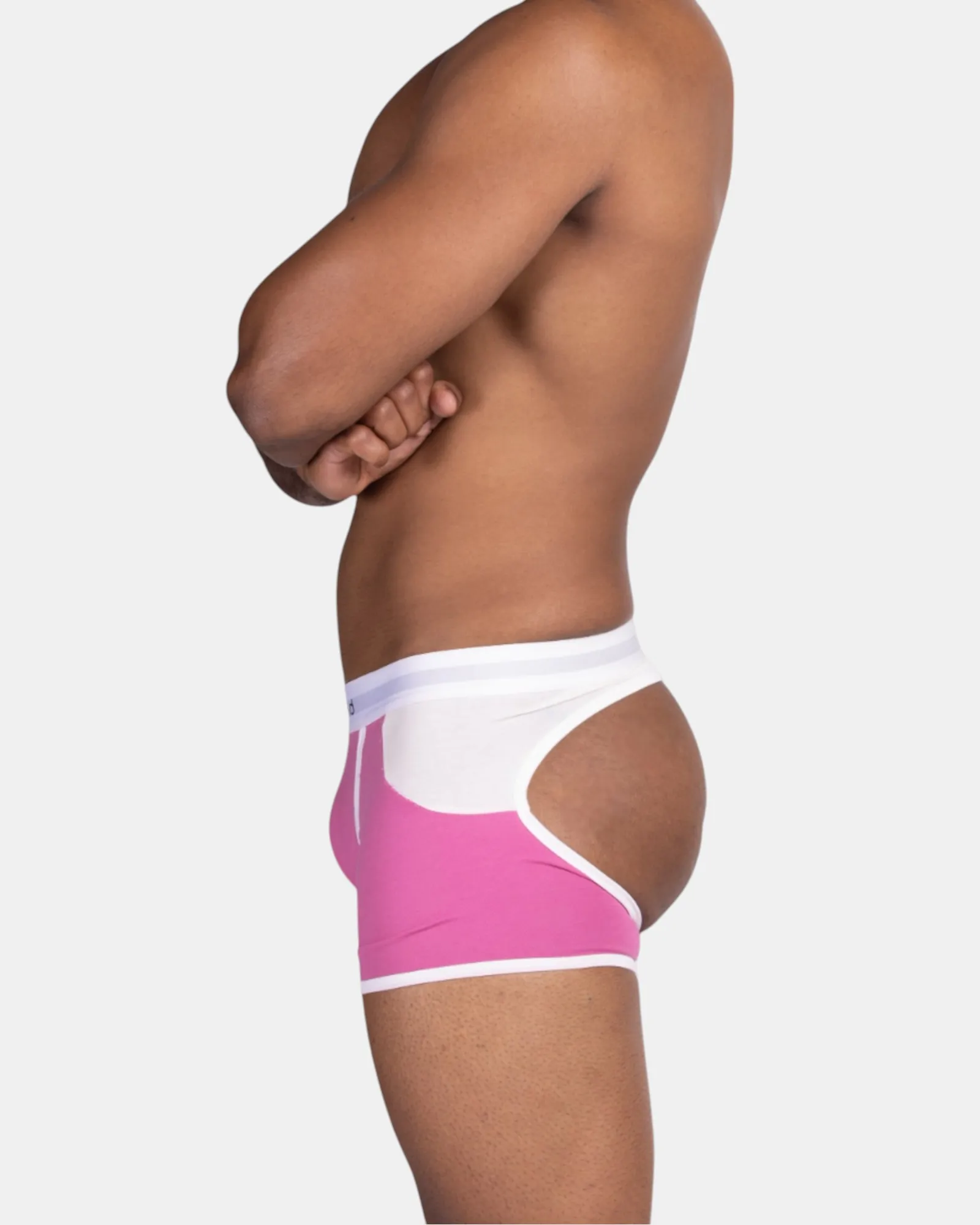 SquatBound Trunk (Ibis Rose x White) - Image 14