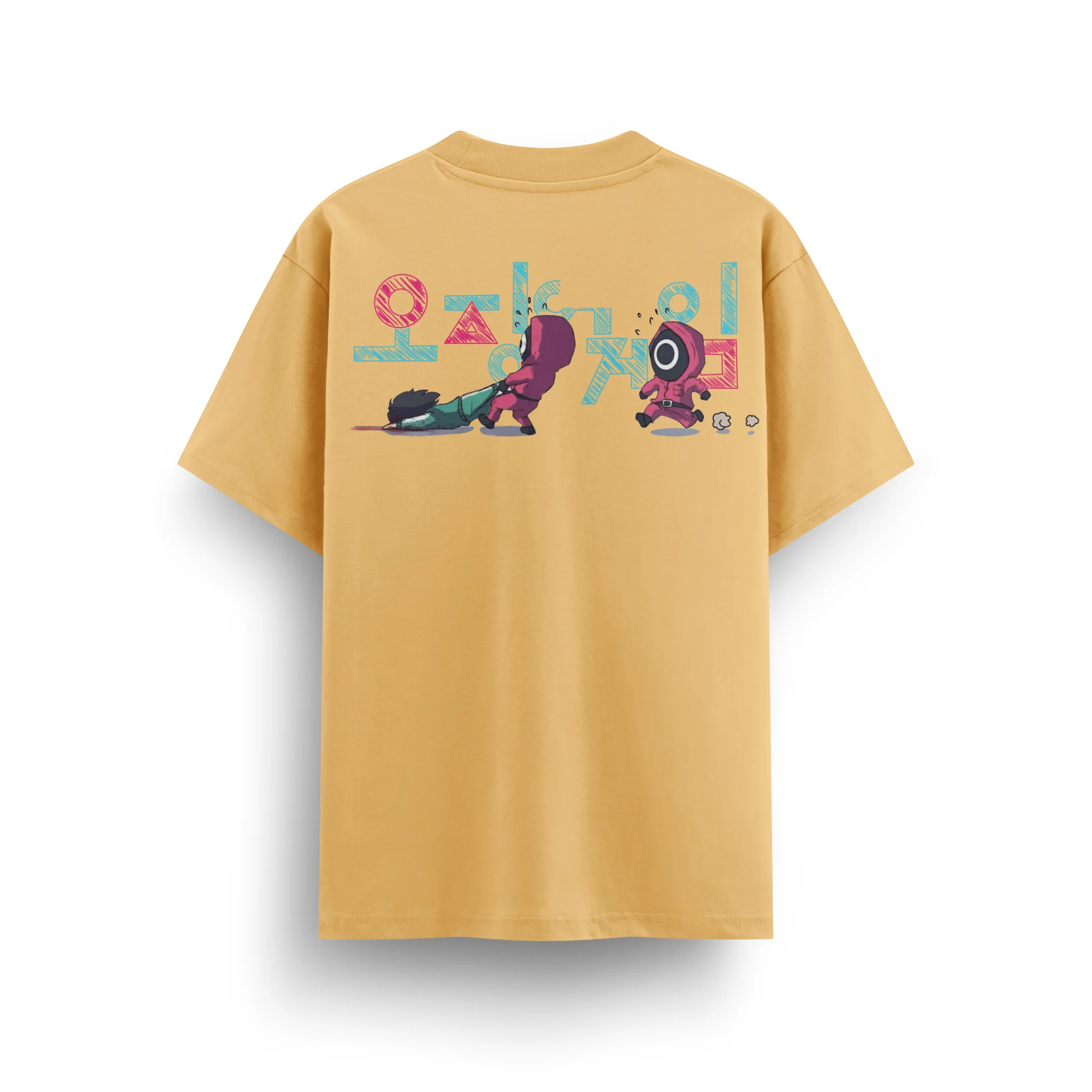 Squid Game Beige Oversize T-Shirt - Image 7