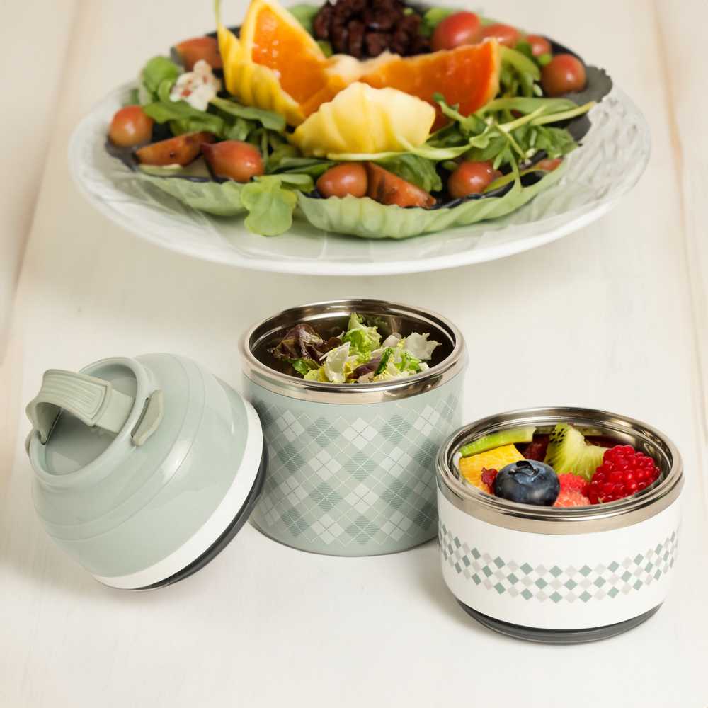 Stackable Three Compartment Lunchbox - Image 11