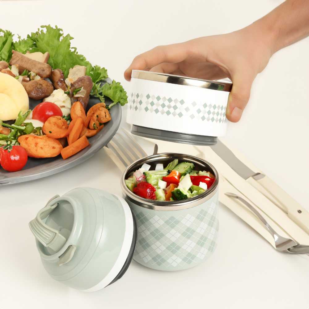 Stackable Three Compartment Lunchbox - Image 16