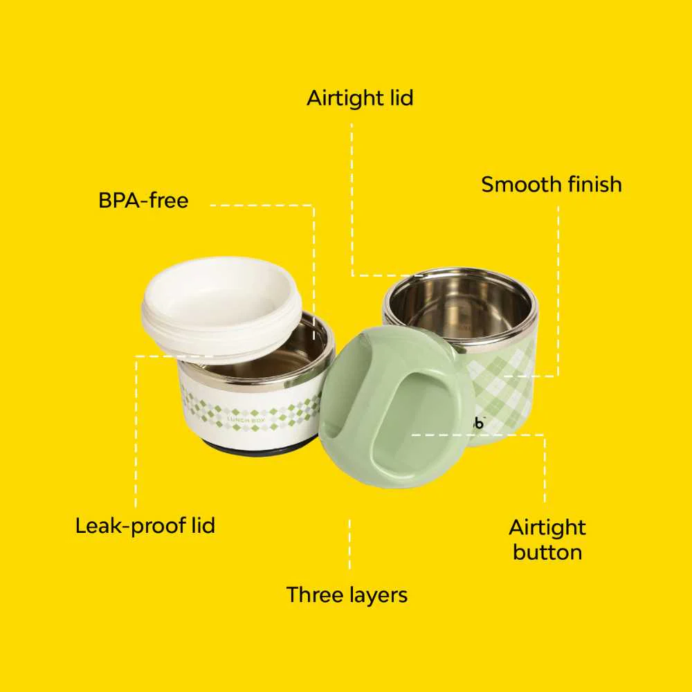 Stackable Three Compartment Lunchbox - Image 9