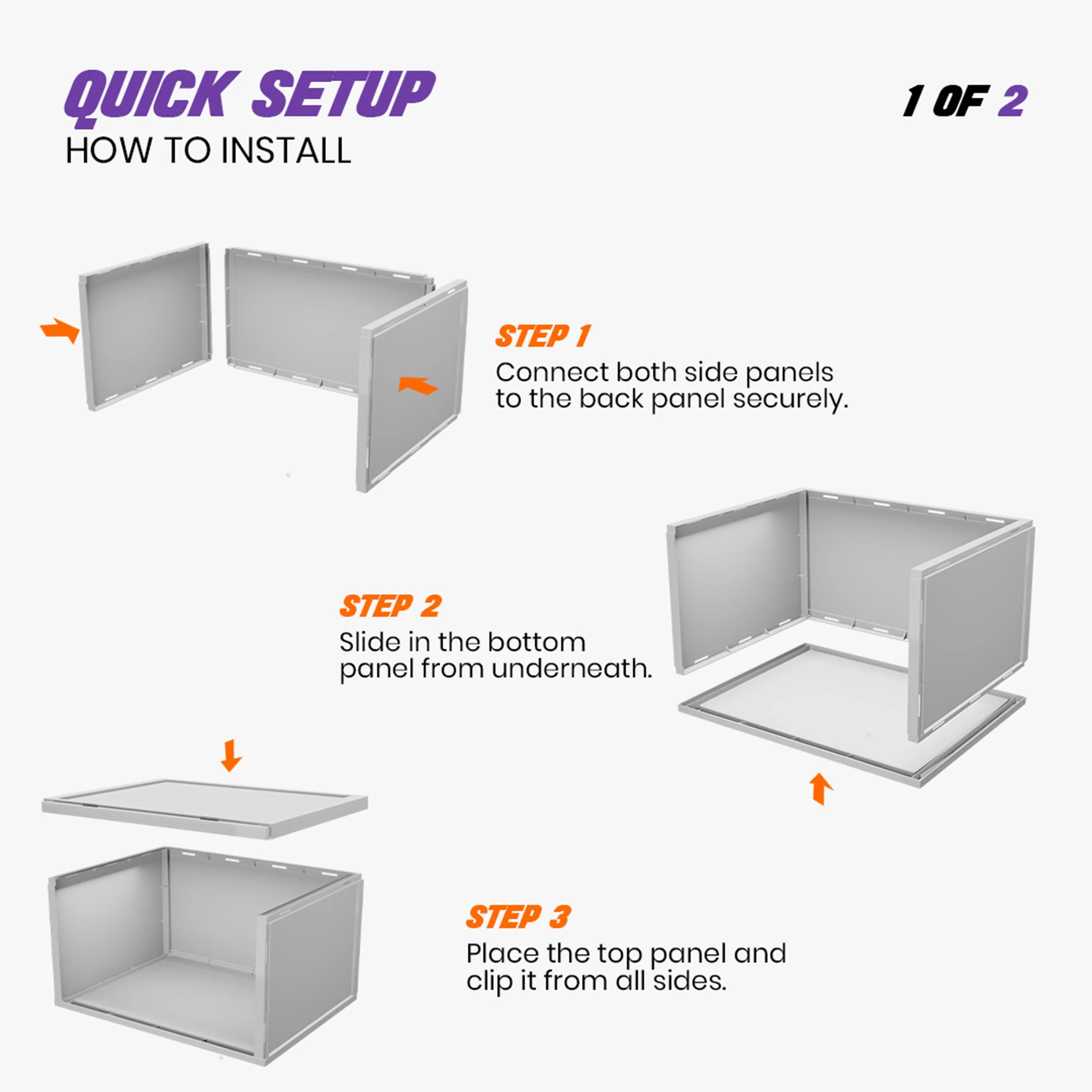 Stack'Em Sneaker Crates | Shoe Crates (Side Drop) - Image 40