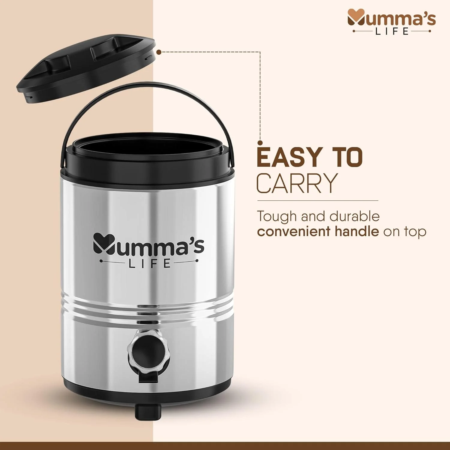 Stainless Steel Insulated Water Jug - Image 6