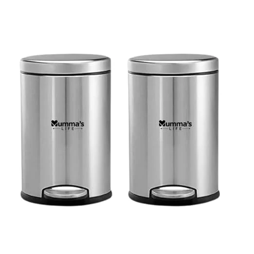 Stainless Steel Pedal Bin – Bathroom & Home - Image 9