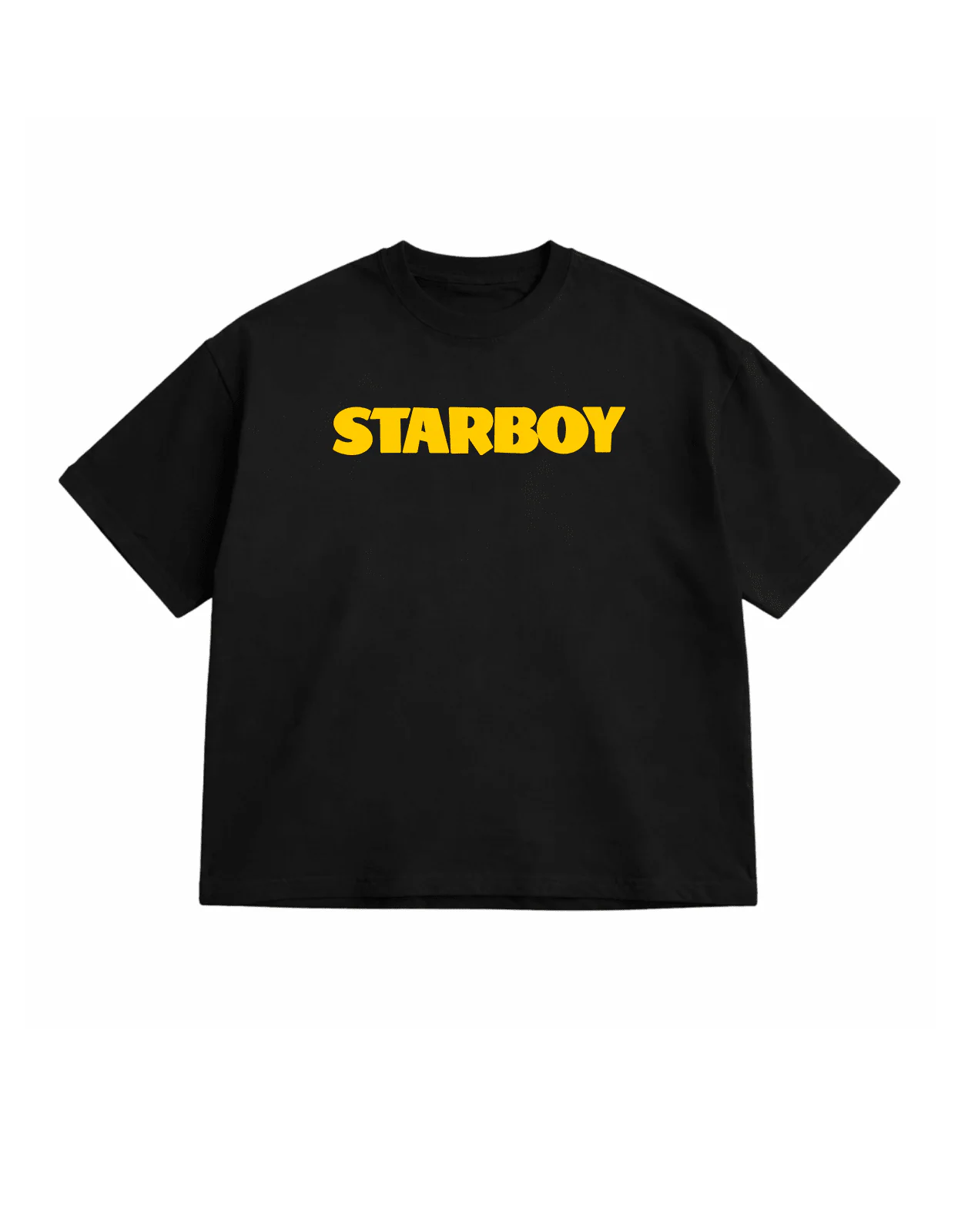 Starboy Black Oversize T-Shirt - Image 2